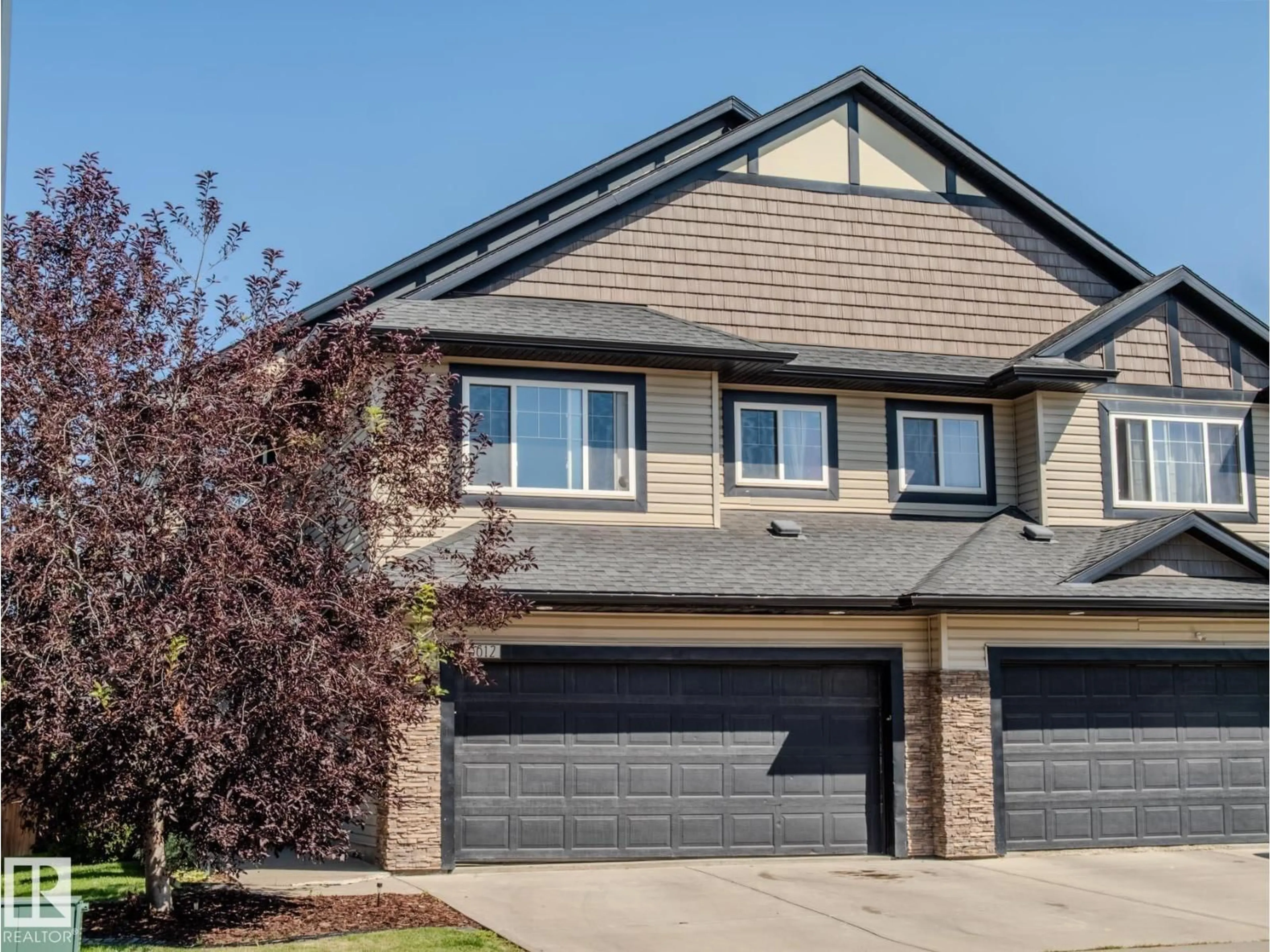 Home with brick exterior material, street for 6612 34 AV, Beaumont Alberta T4X0W7