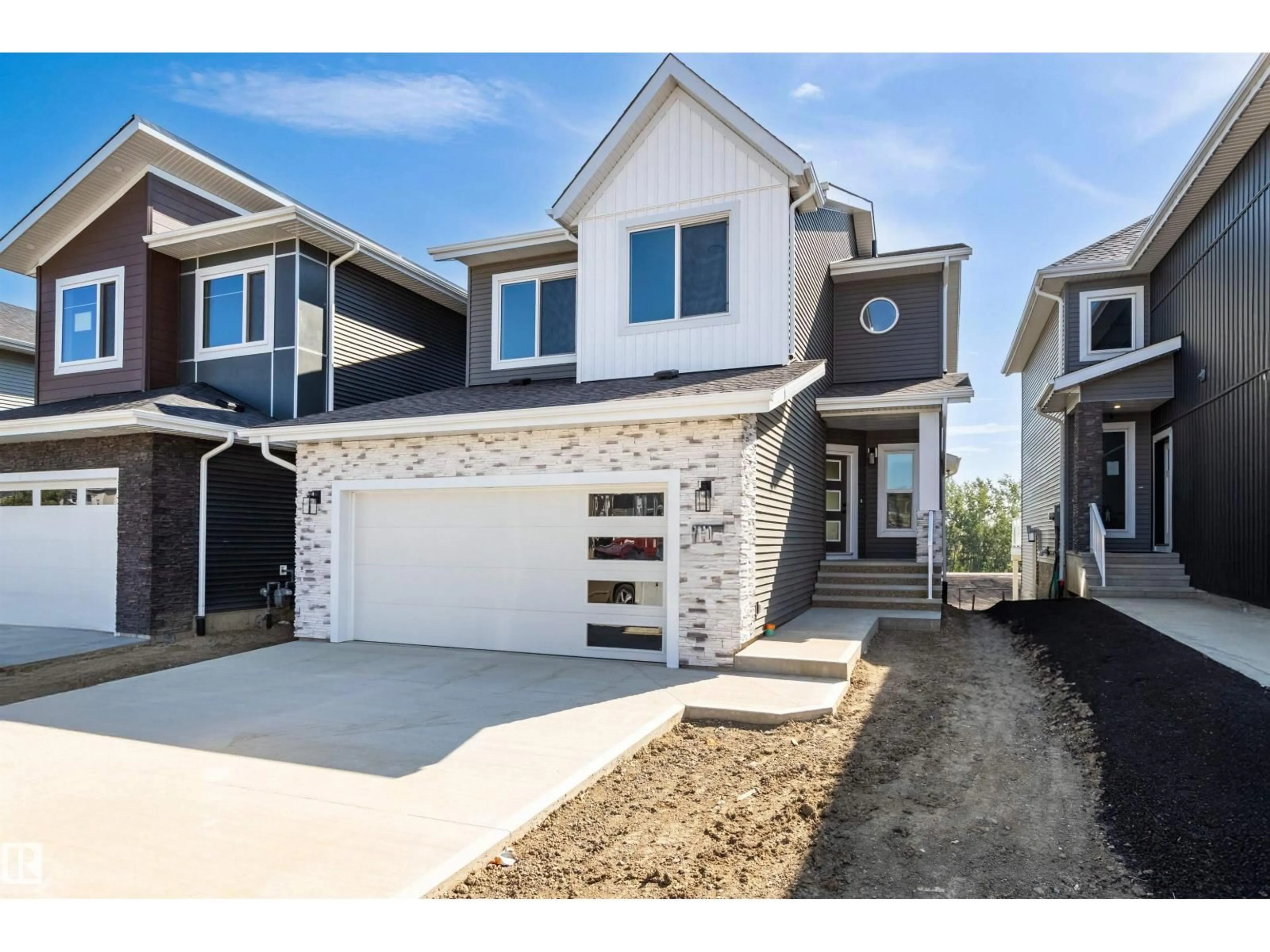 Home with brick exterior material, street for 3331 CHICKADEE DRIVE, Edmonton Alberta T5V1R5