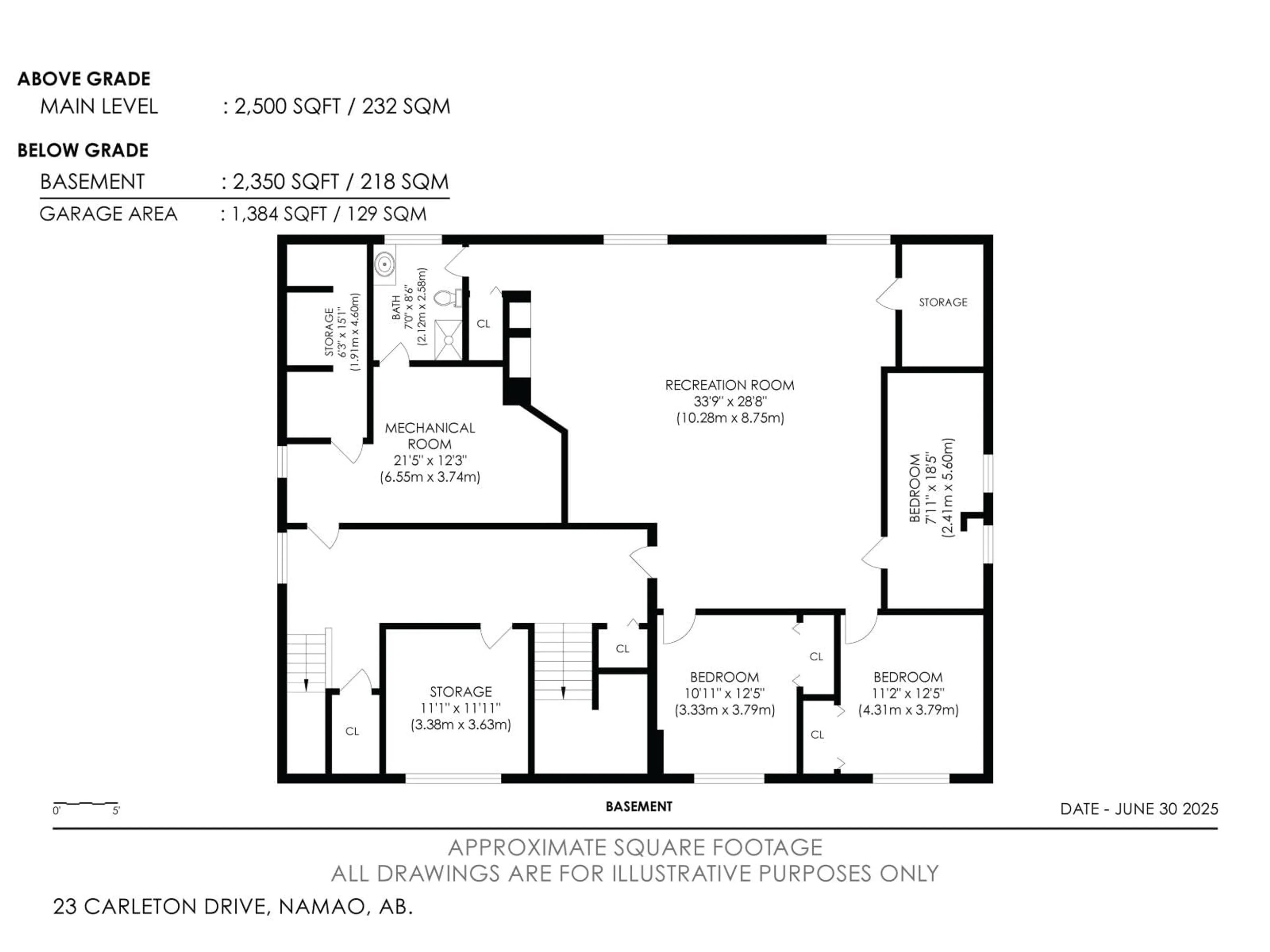 Floor plan for 55305 RGE ROAD 242, Rural Sturgeon County Alberta T5E5S7