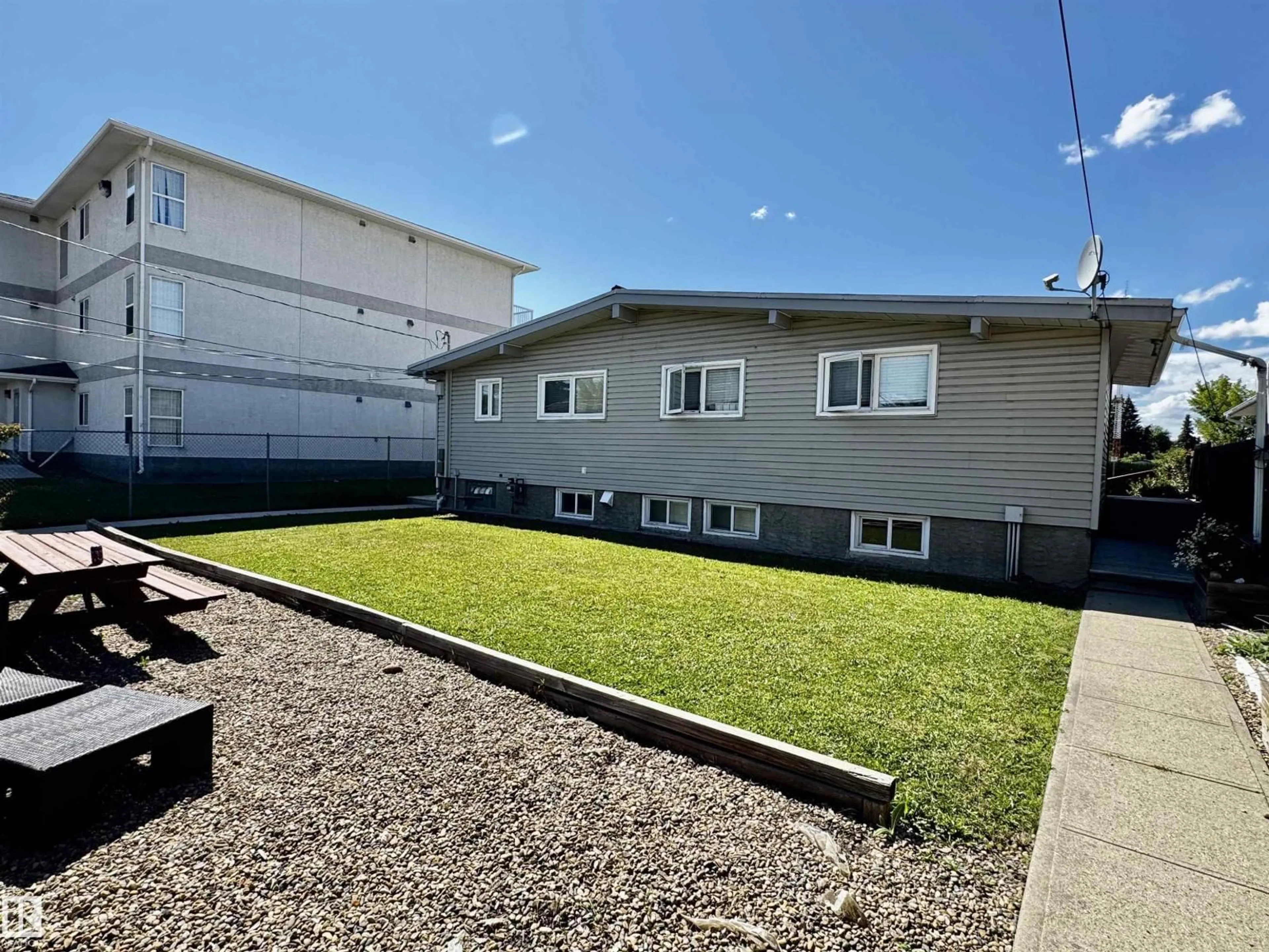 A pic from outside/outdoor area/front of a property/back of a property/a pic from drone, street for 4901 50 ST, Drayton Valley Alberta T7A1J5