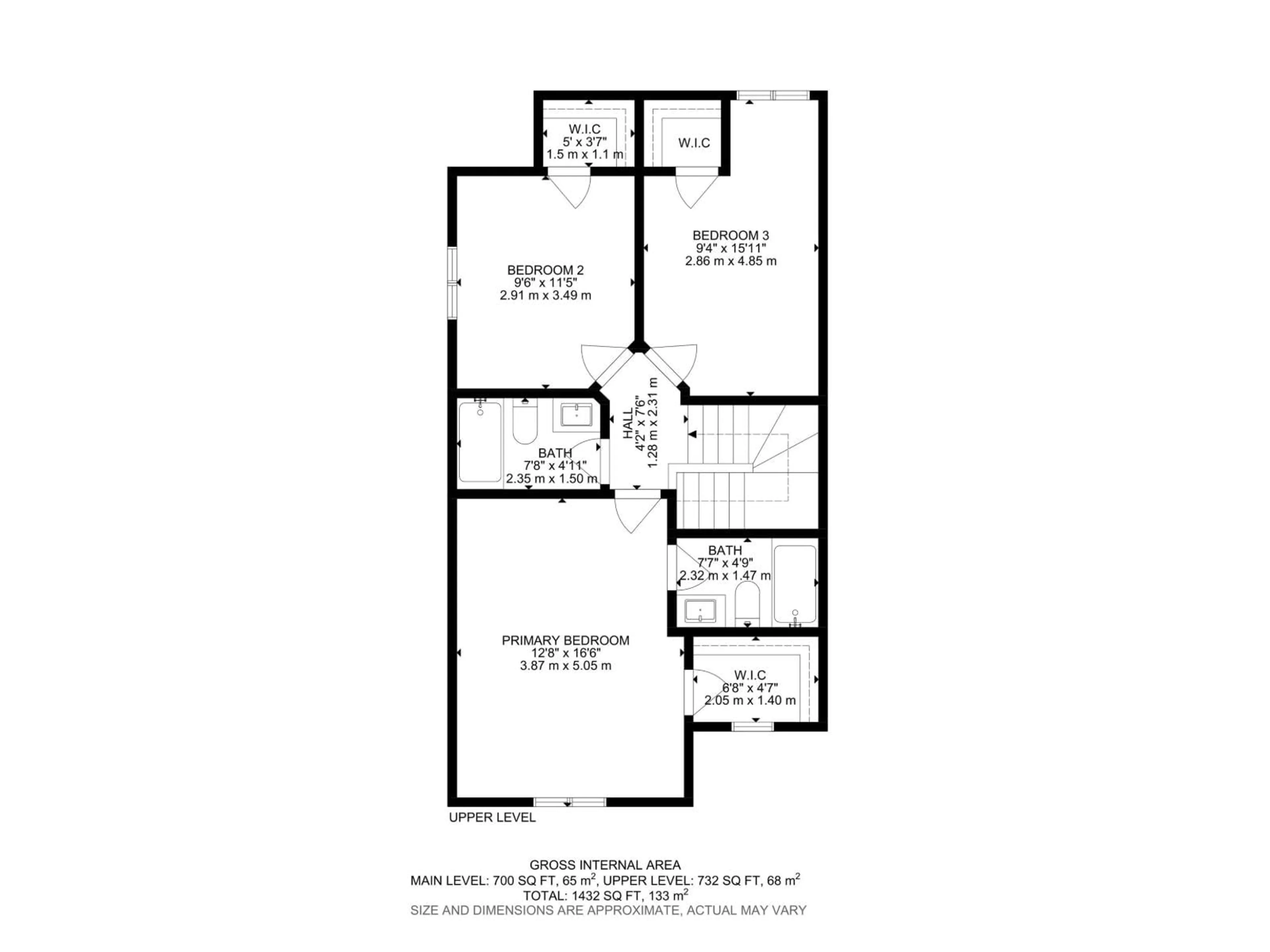Floor plan for 2424 GLENRIDDING BV, Edmonton Alberta T6W2T4