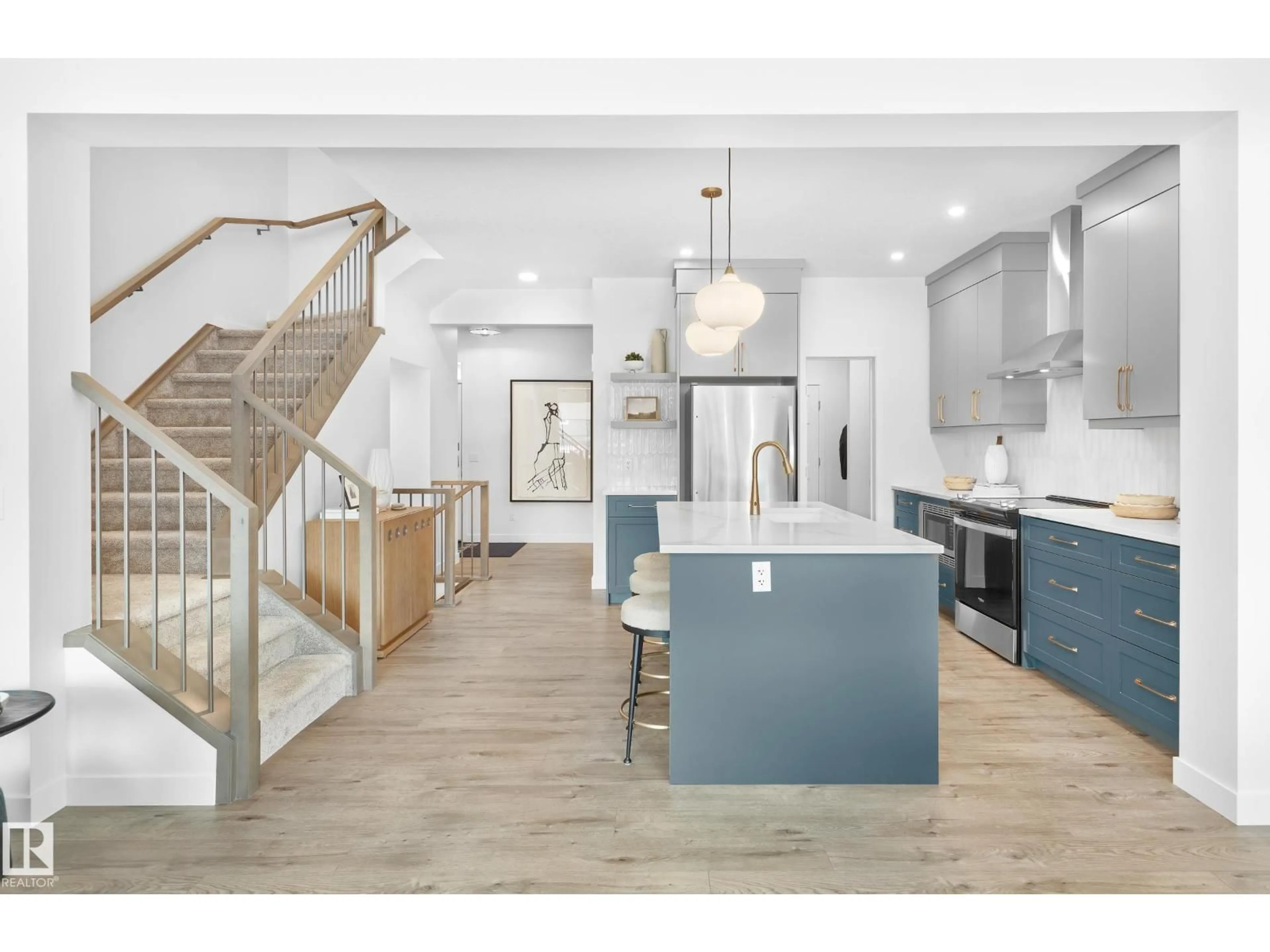 Open concept kitchen, unknown for SW - 299 PATERSON LI, Edmonton Alberta T6W5K8