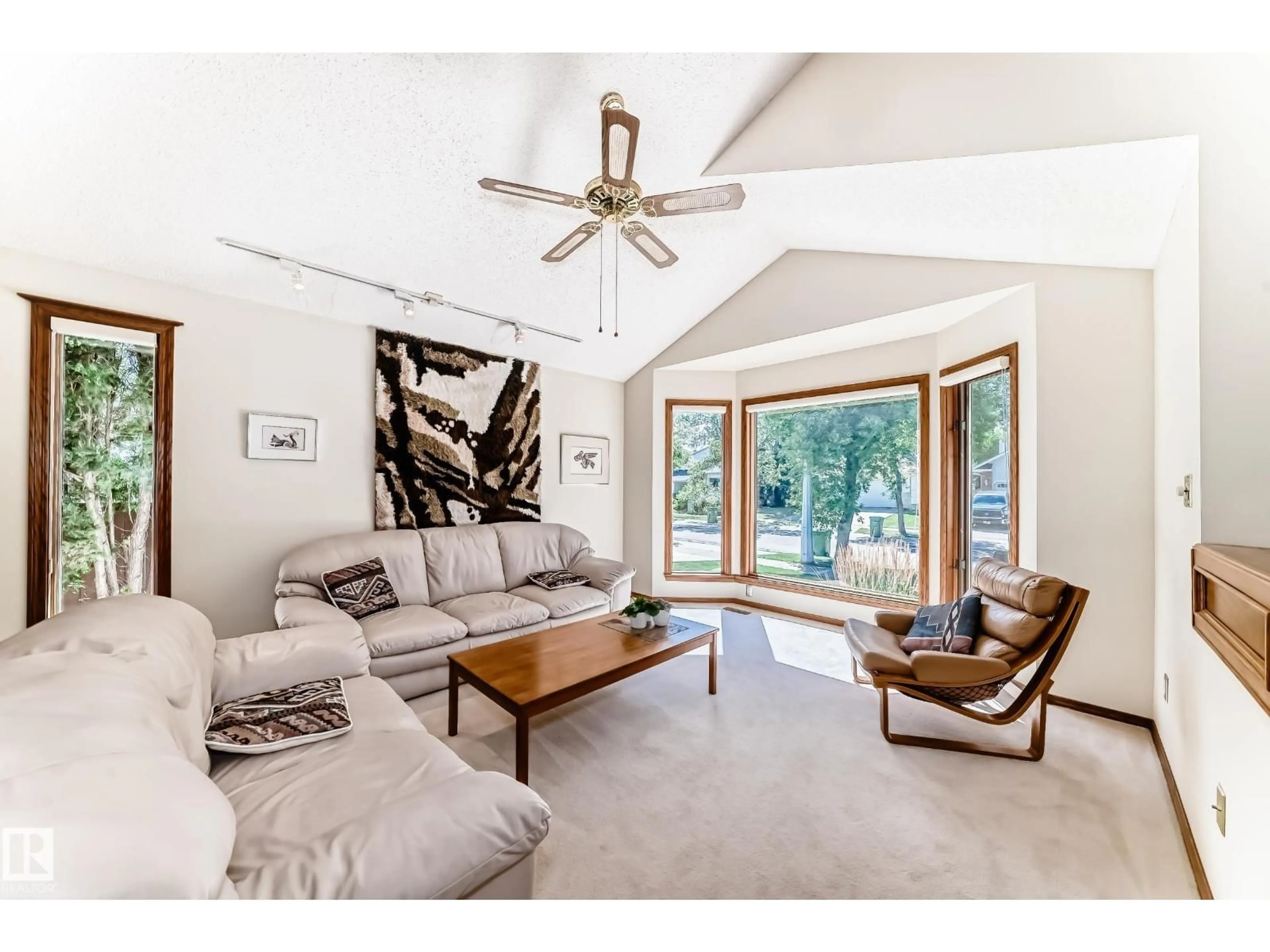 Living room with furniture, unknown for 10 DUFFERIN ST, St. Albert Alberta T8N4Y9