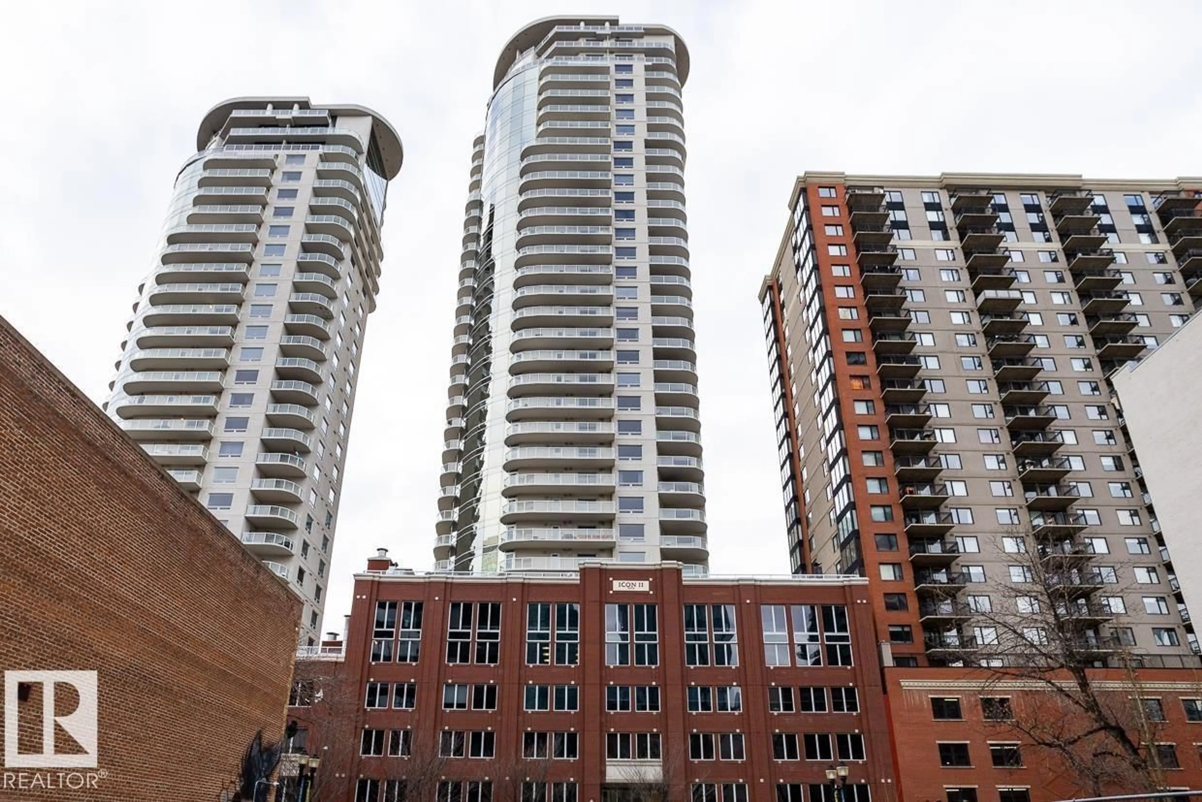 Balcony in the apartment, city buildings view from balcony for 10152 - 2704 104 ST, Edmonton Alberta T5J0B6