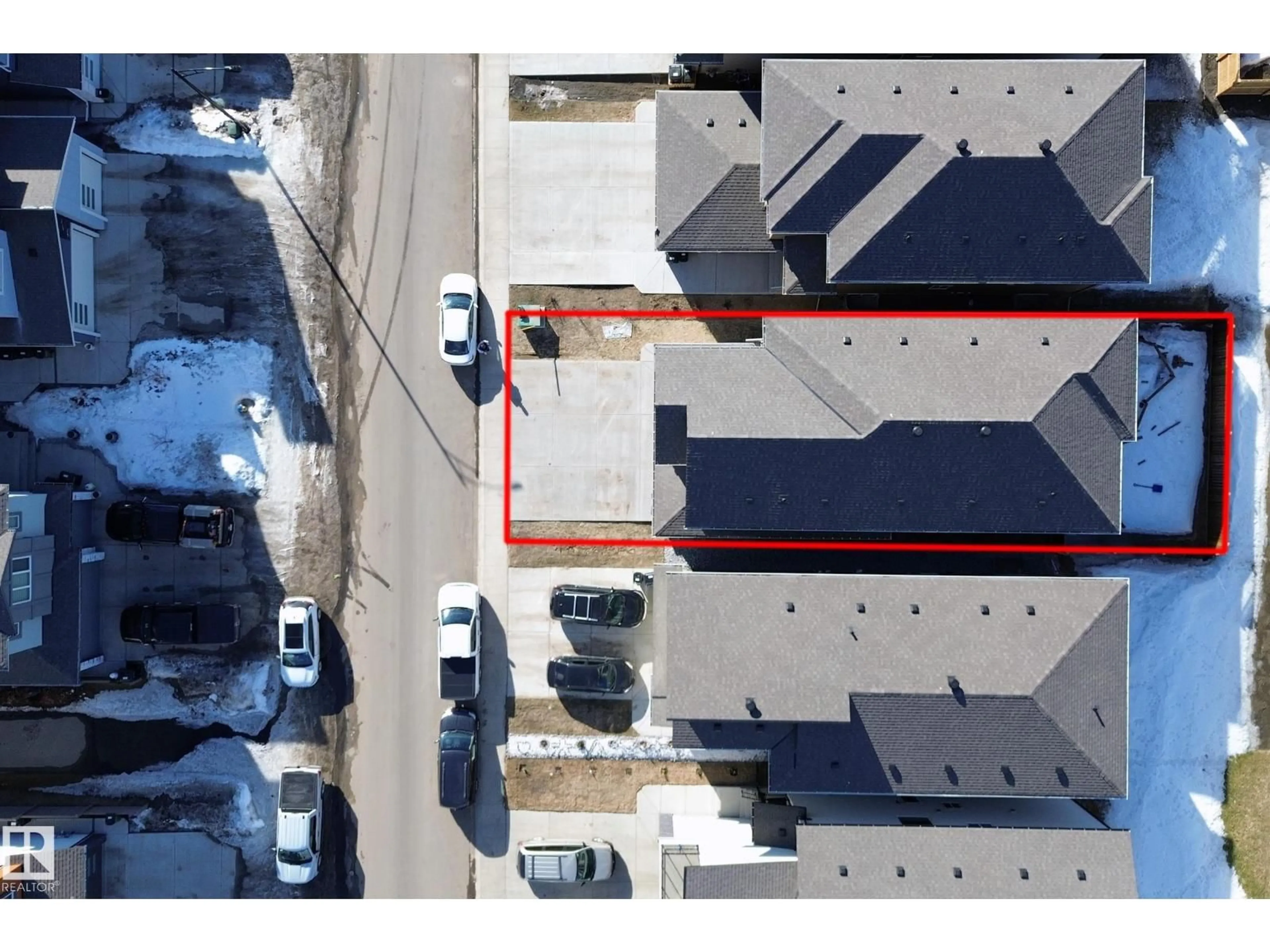 A pic from outside/outdoor area/front of a property/back of a property/a pic from drone, building for 2538 14A NW, Edmonton Alberta T6T2T6