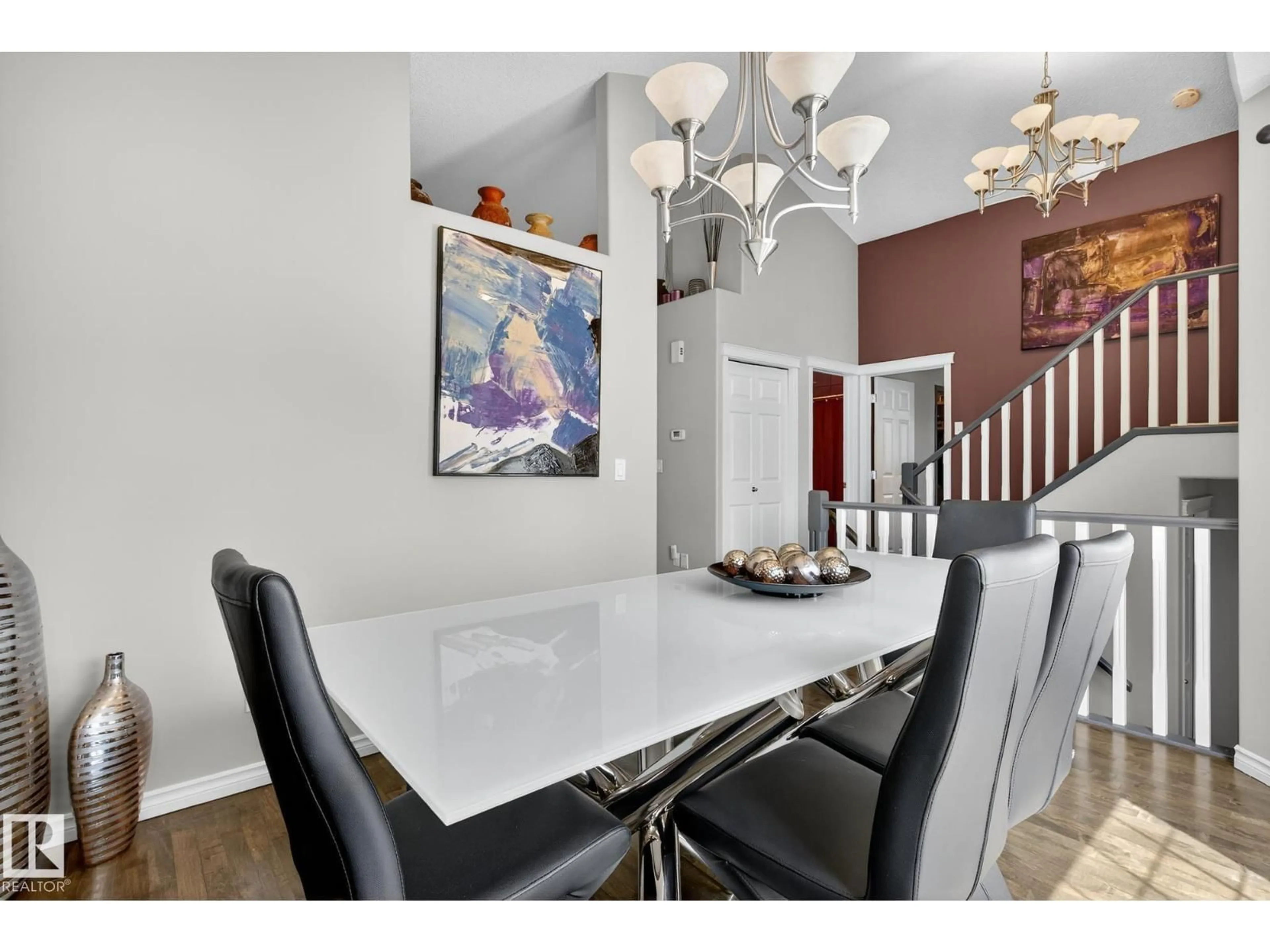 Dining room, ceramic/tile floor for 200 FORREST DR, Sherwood Park Alberta T8A6A9