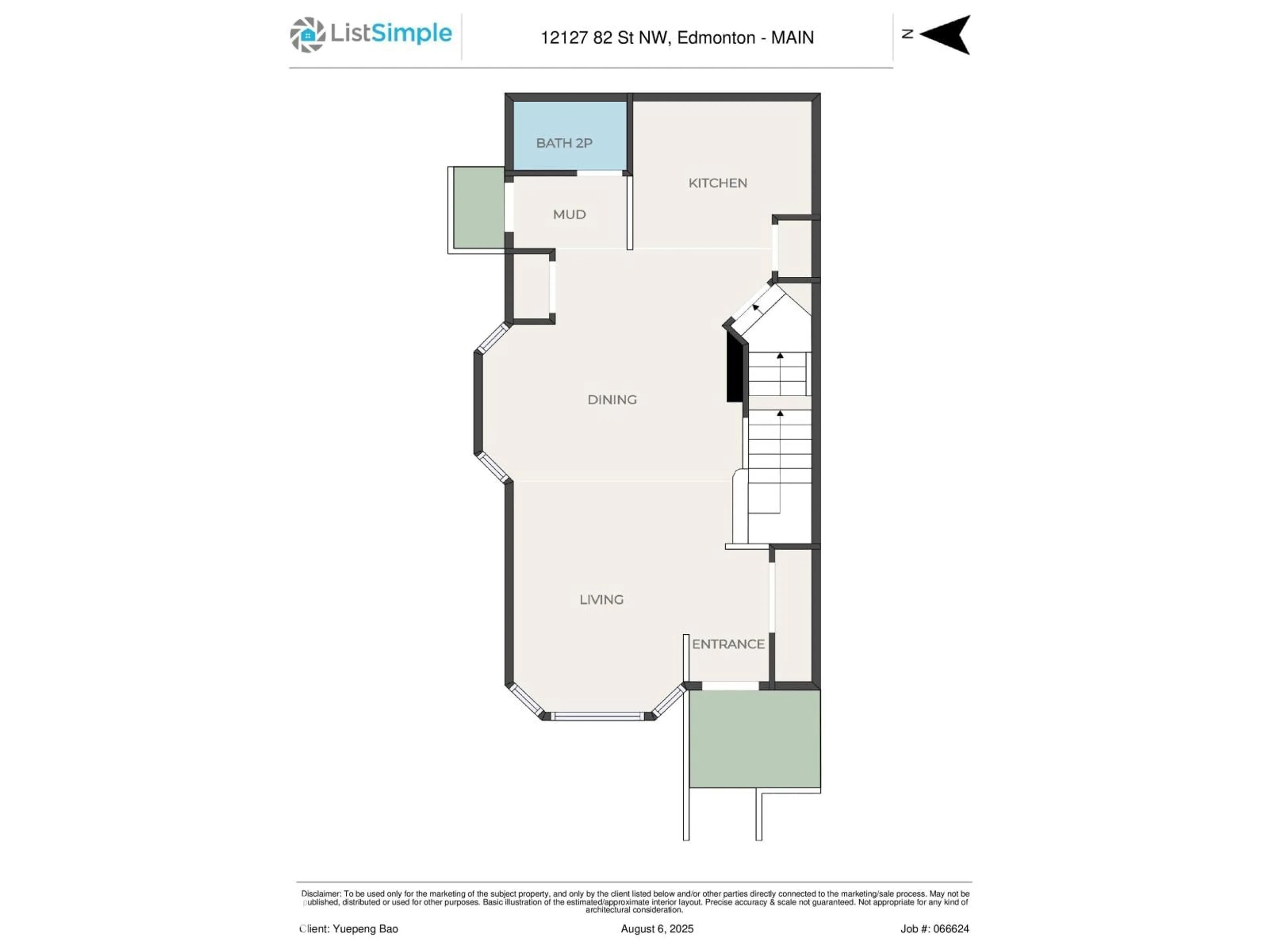 Floor plan for NW - 12127 82 ST, Edmonton Alberta T5B2W8