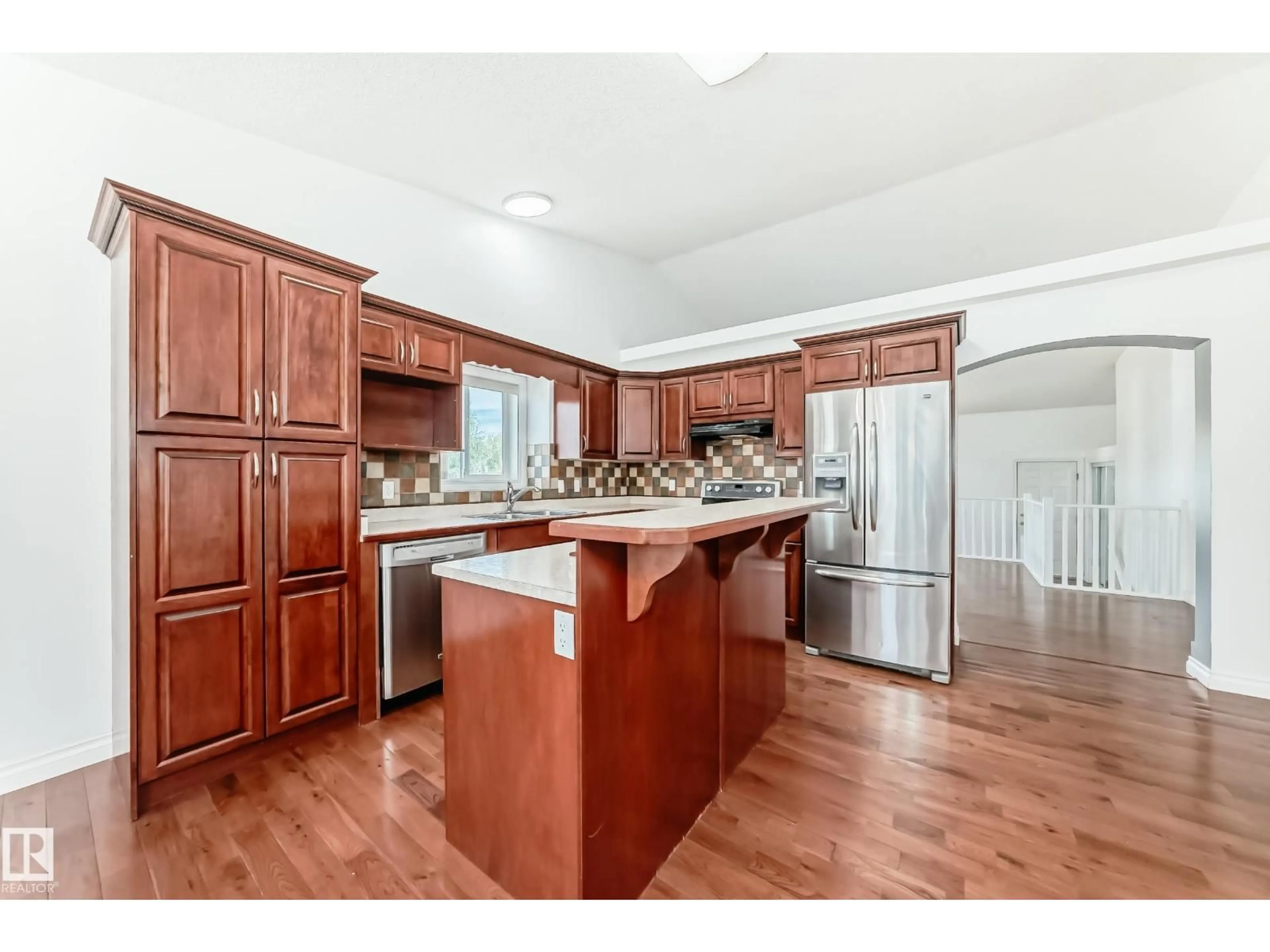 Open concept kitchen, unknown for 3832 41 ST, Edmonton Alberta T6L6R5