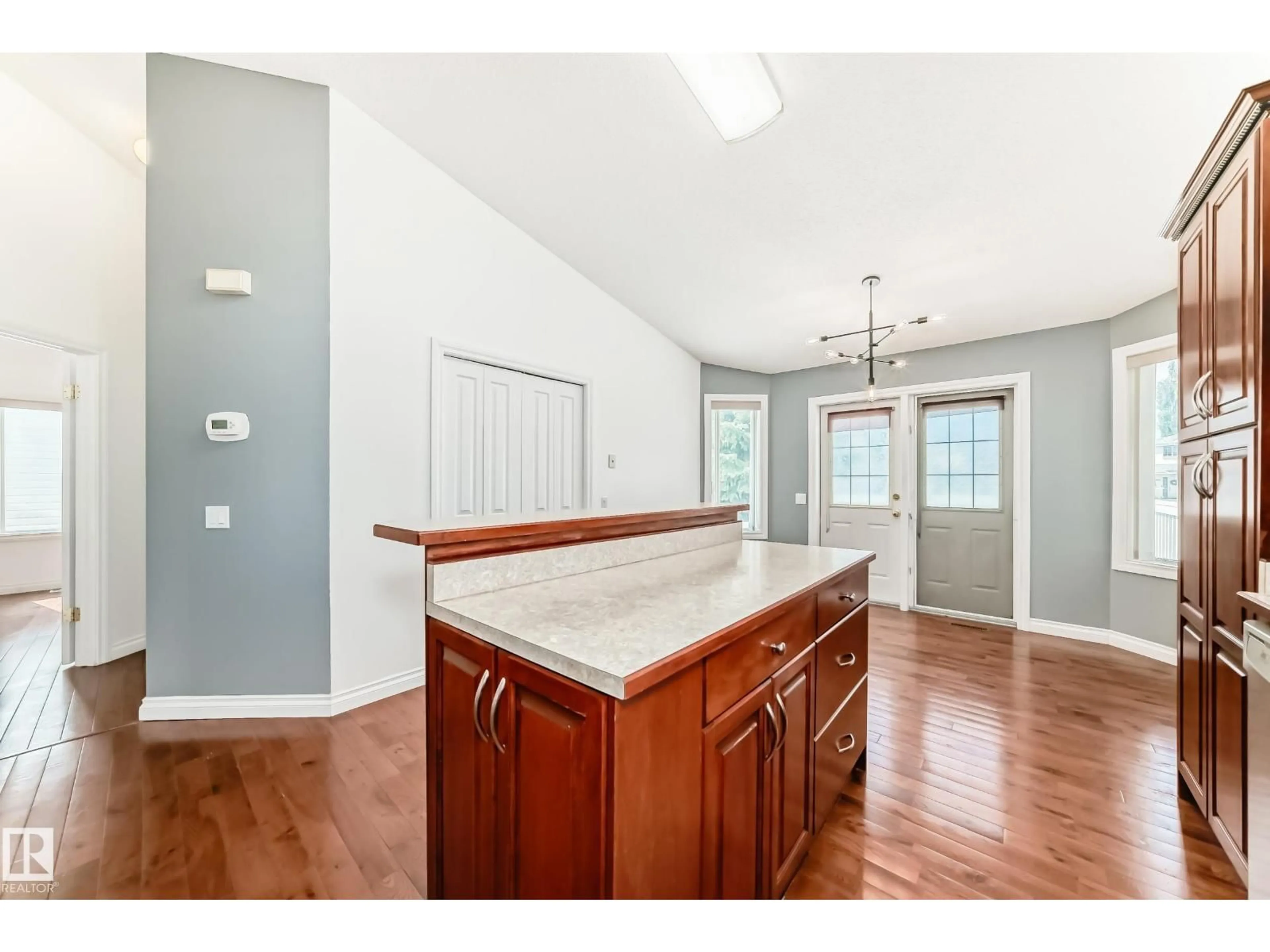 Open concept kitchen, unknown for 3832 41 ST, Edmonton Alberta T6L6R5
