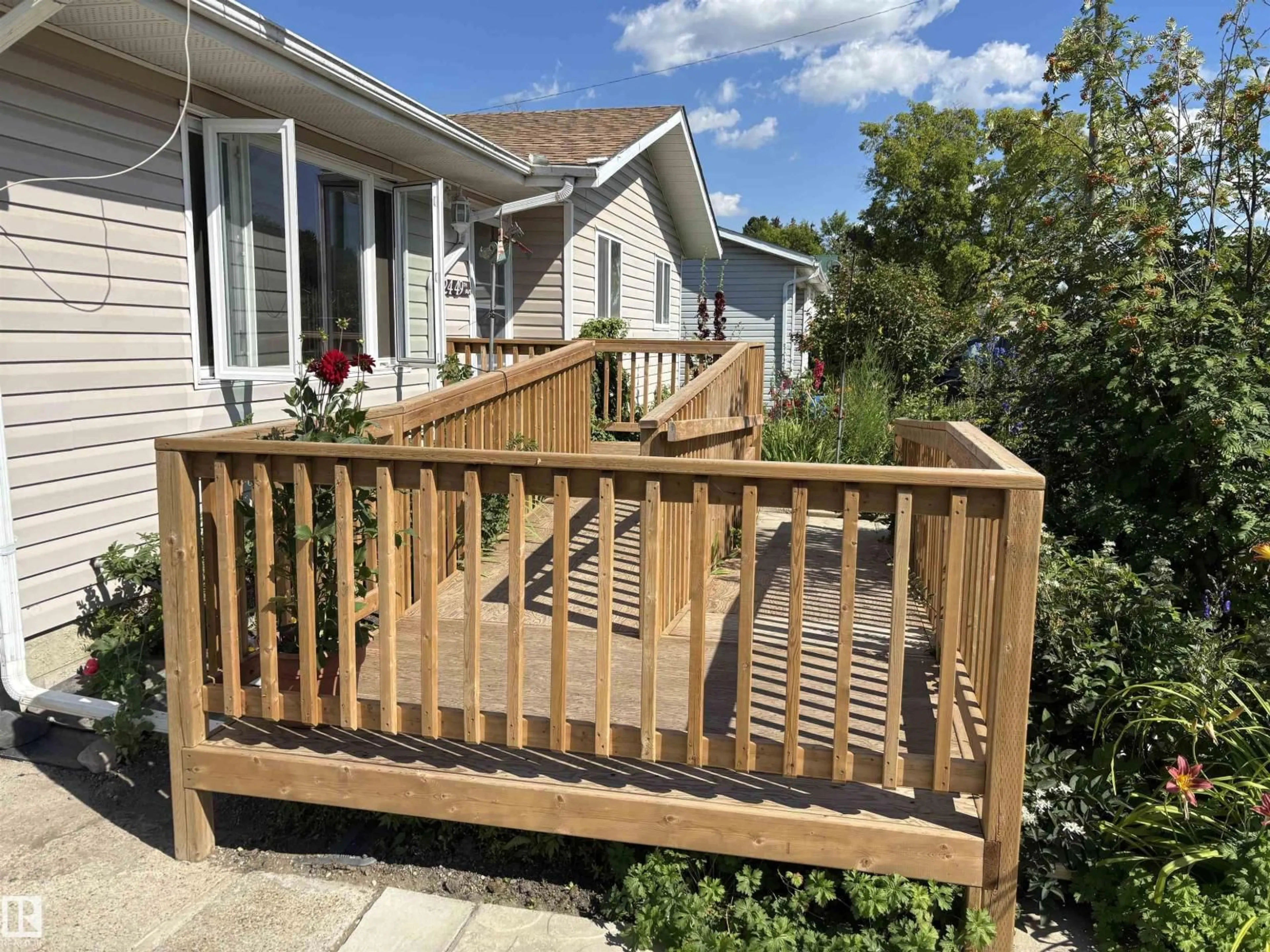 Patio, water/lake/river/ocean view for 4824 49 AV, Sangudo Alberta T0E2A0