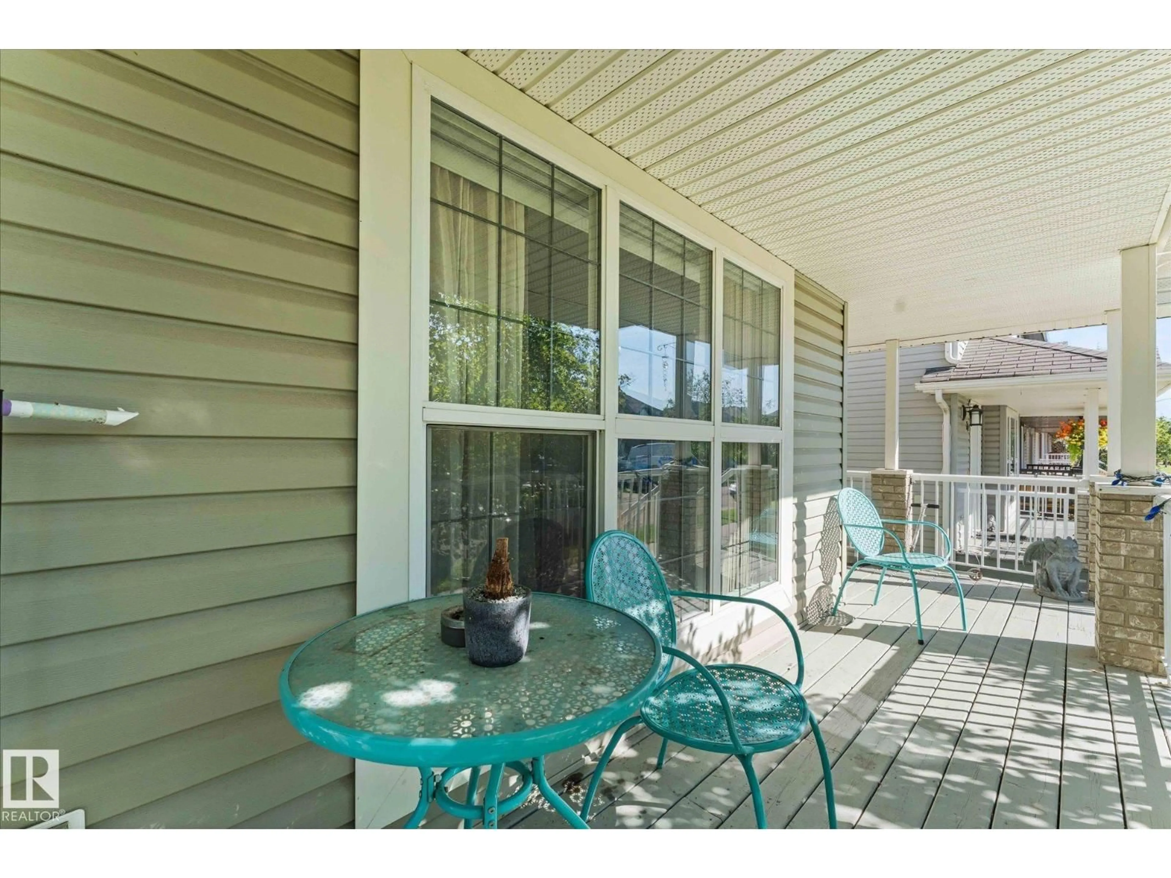 Patio, water/lake/river/ocean view for 76 VENTURA ST, Spruce Grove Alberta T7X4P6
