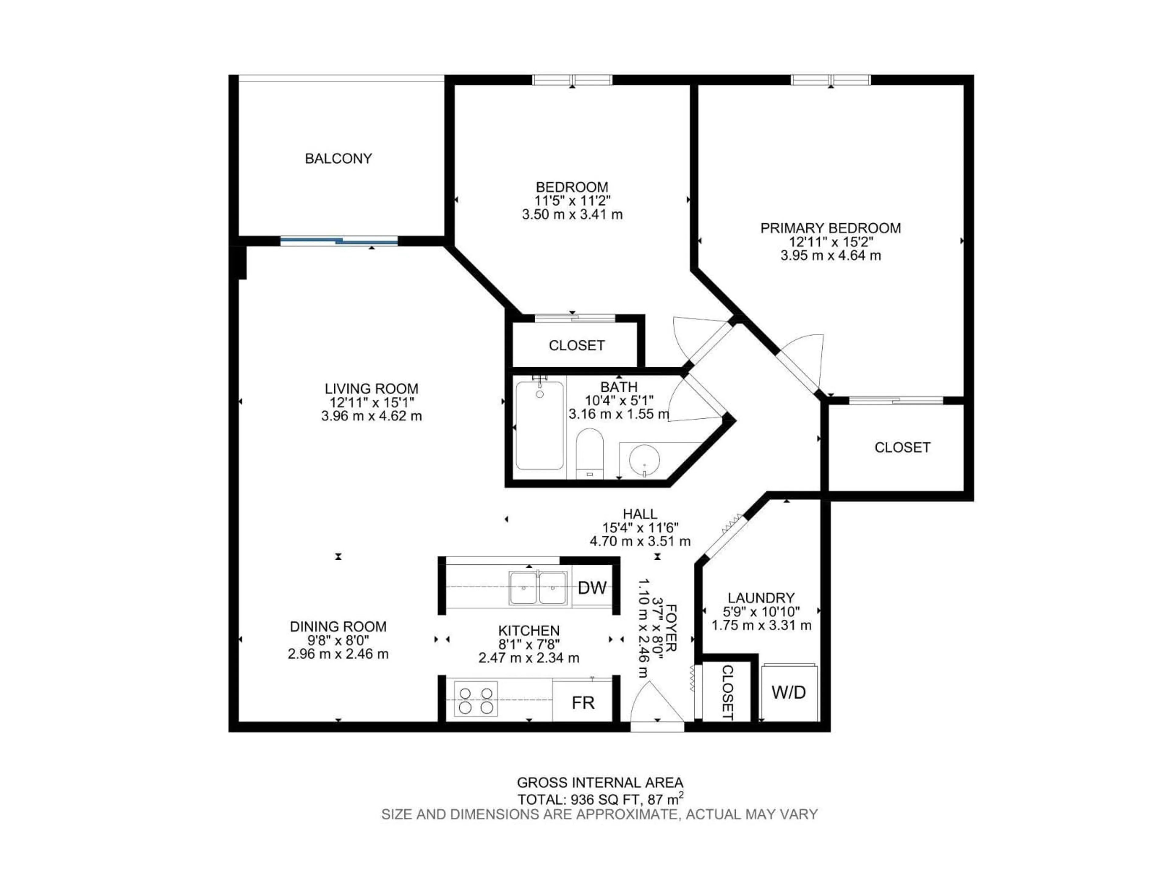 Floor plan for 304 - 2508 50 ST, Edmonton Alberta T6L6X9