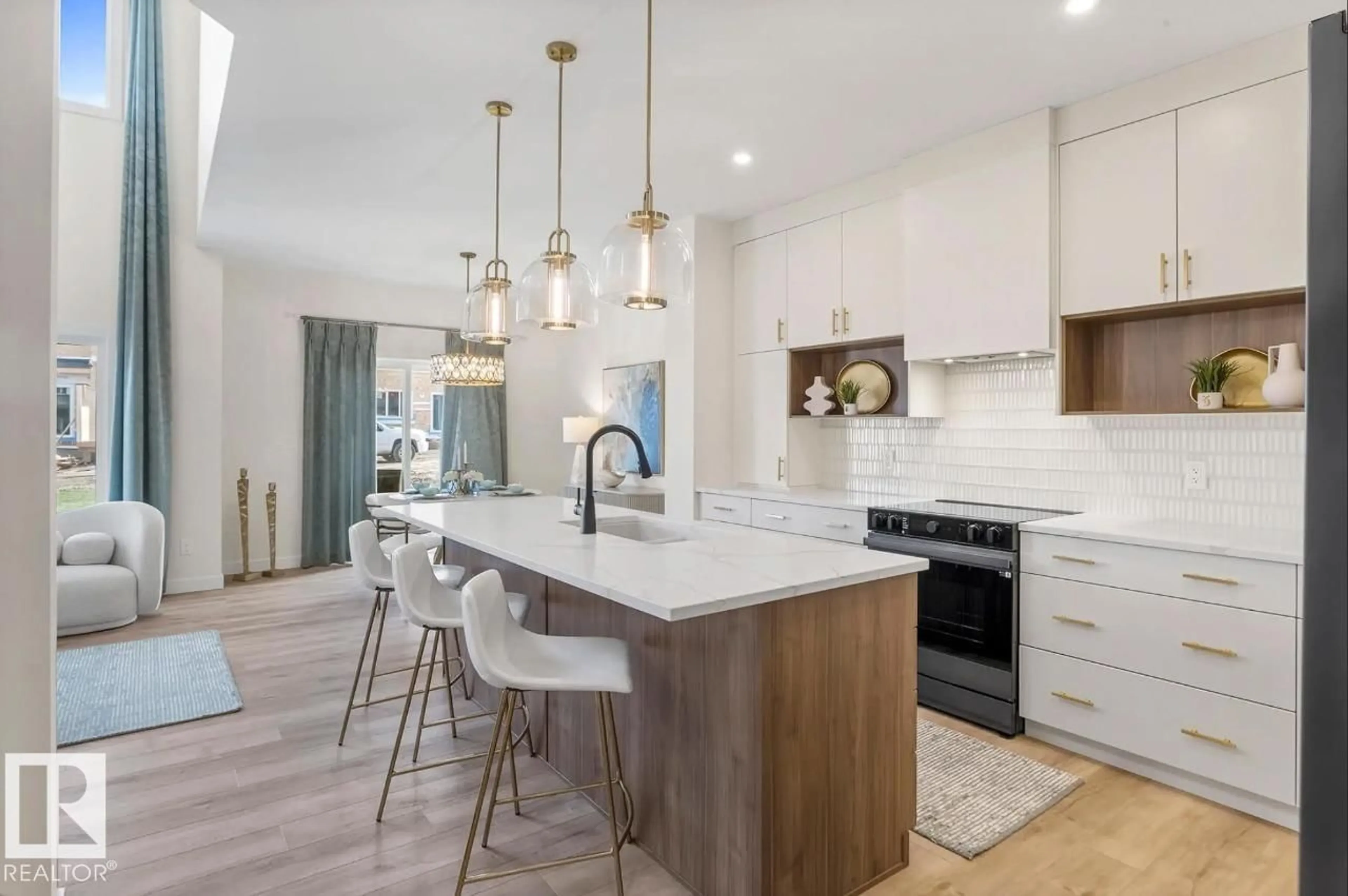 Open concept kitchen, unknown for 155 CATRIA PT, Sherwood Park Alberta T8H3B1
