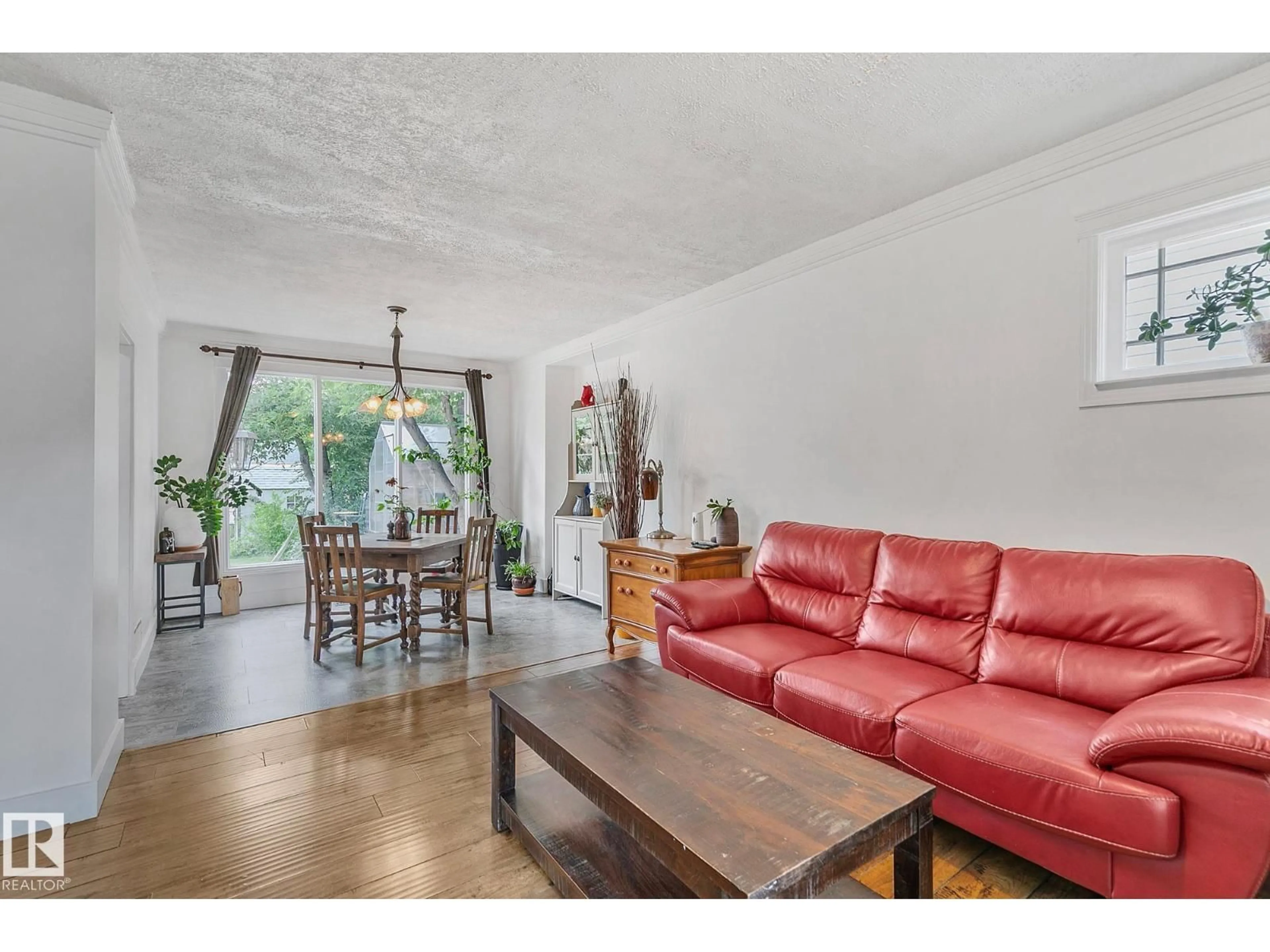Living room with furniture, unknown for NW - 11606 86 ST, Edmonton Alberta T5B3J6