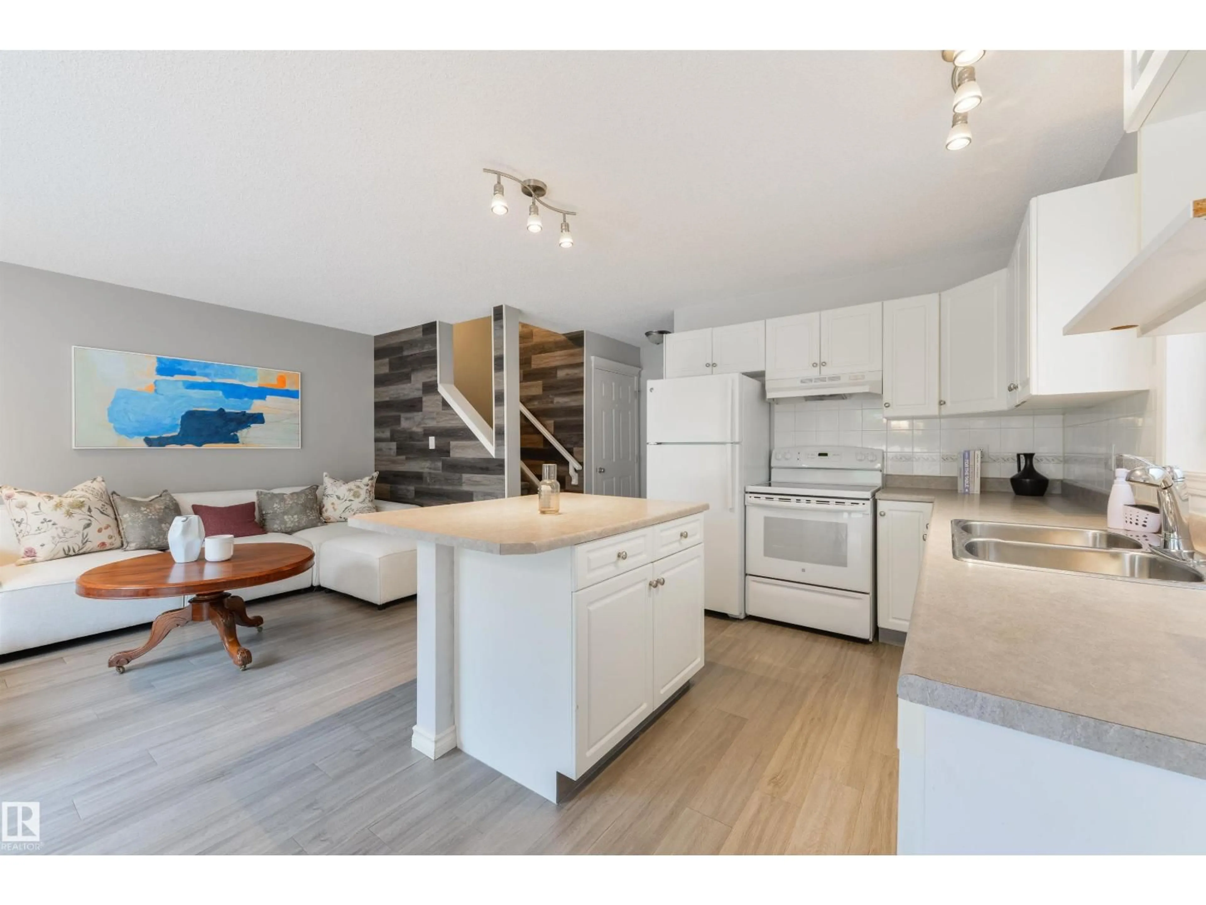 Open concept kitchen, unknown for #15 - 4350 23 ST, Edmonton Alberta T6T1T8