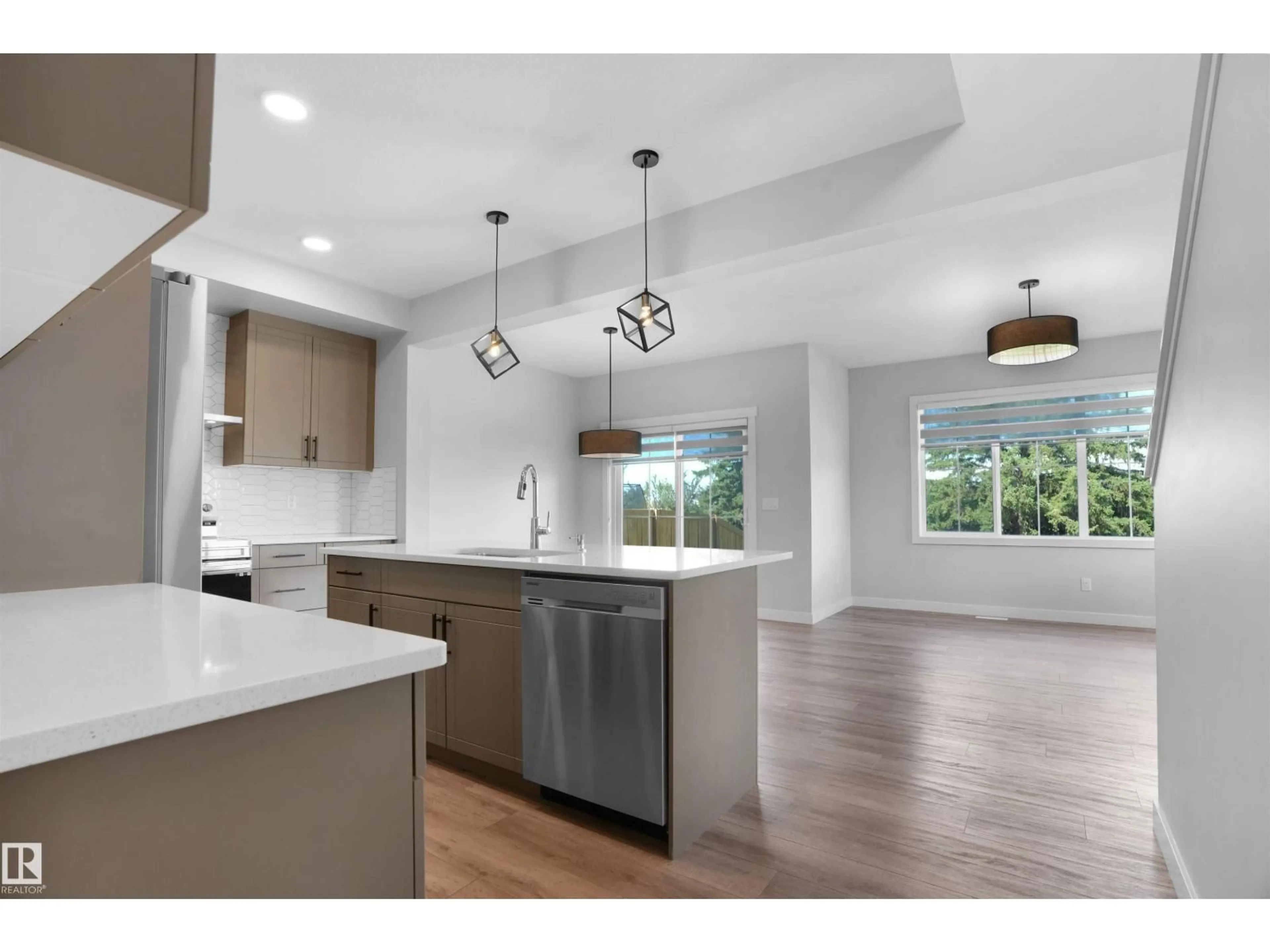 Open concept kitchen, unknown for SW - 1804 COLLIP VW, Edmonton Alberta T6W1A8