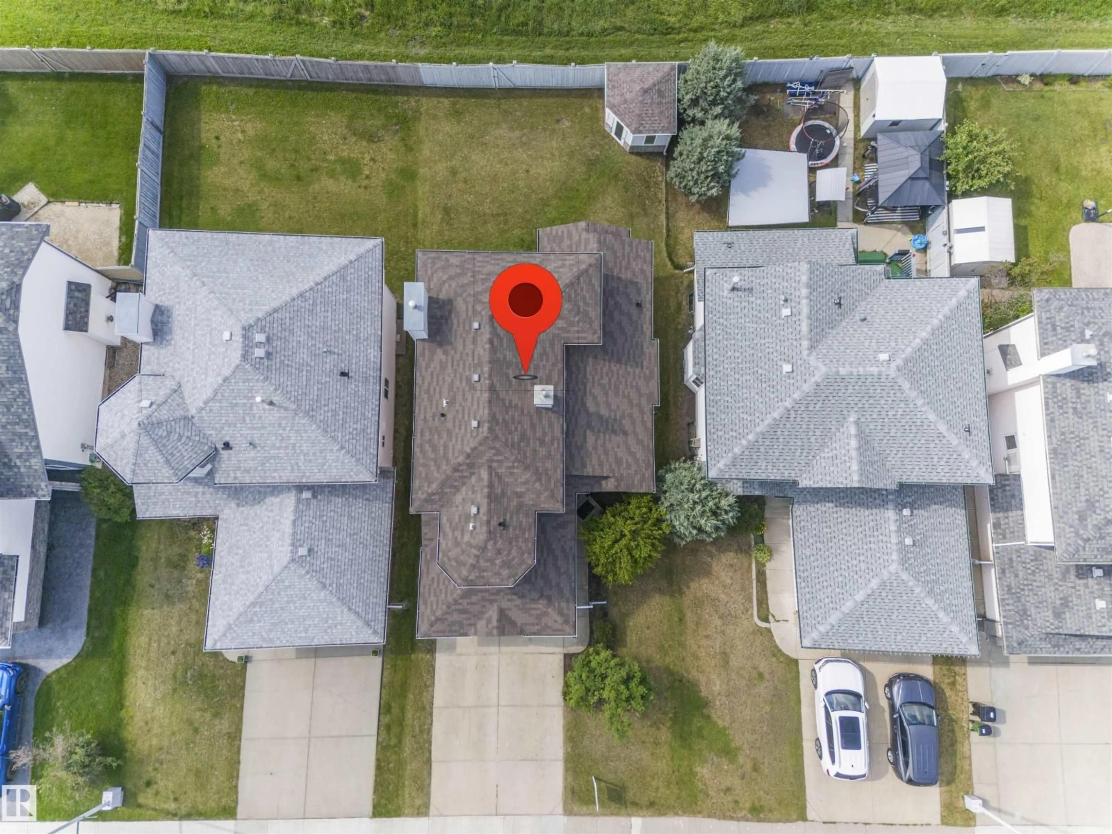 A pic from outside/outdoor area/front of a property/back of a property/a pic from drone, street for 11346 173 AV, Edmonton Alberta T5X5Y7