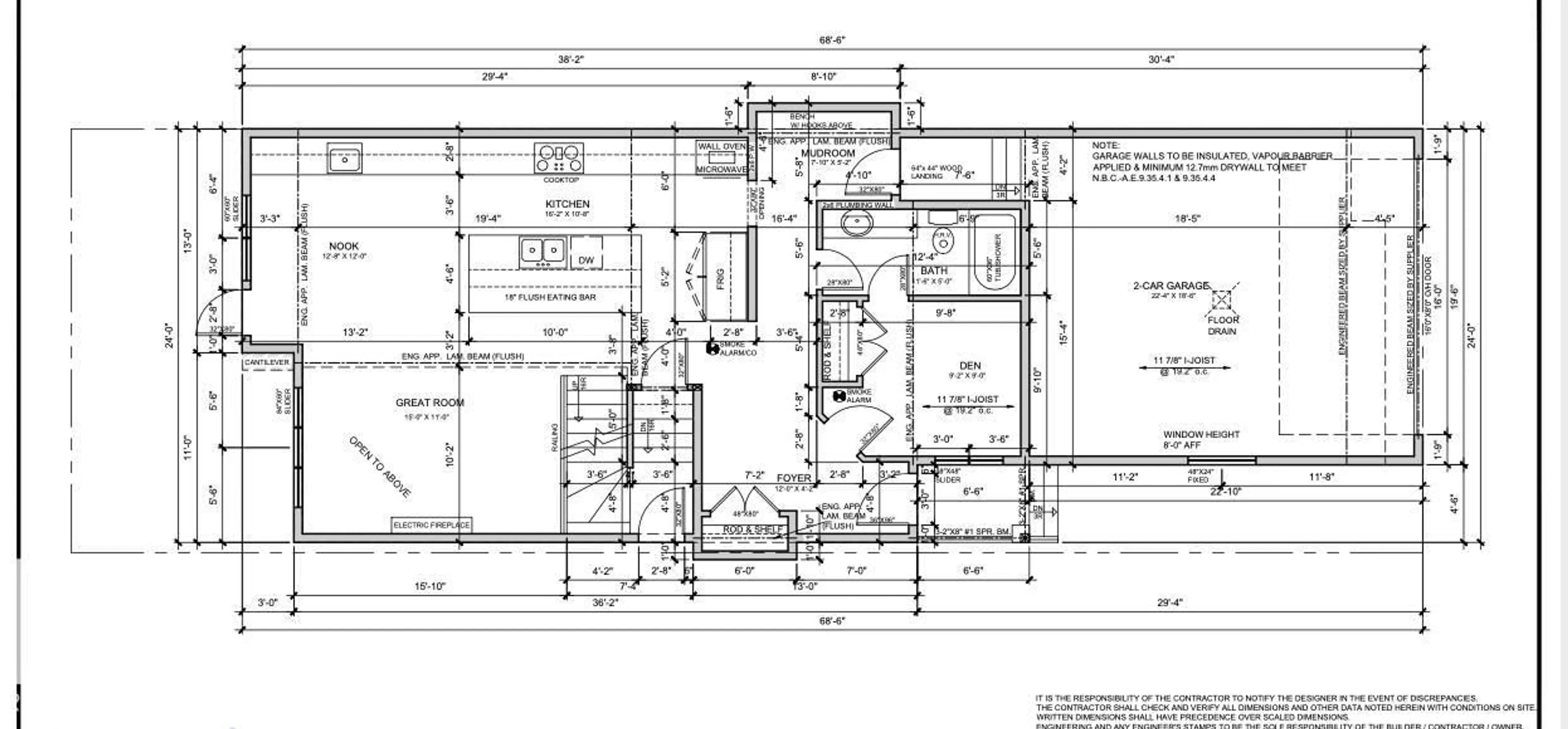 Floor plan for 92 ELDRIDGE PT, St. Albert Alberta T8N8C4