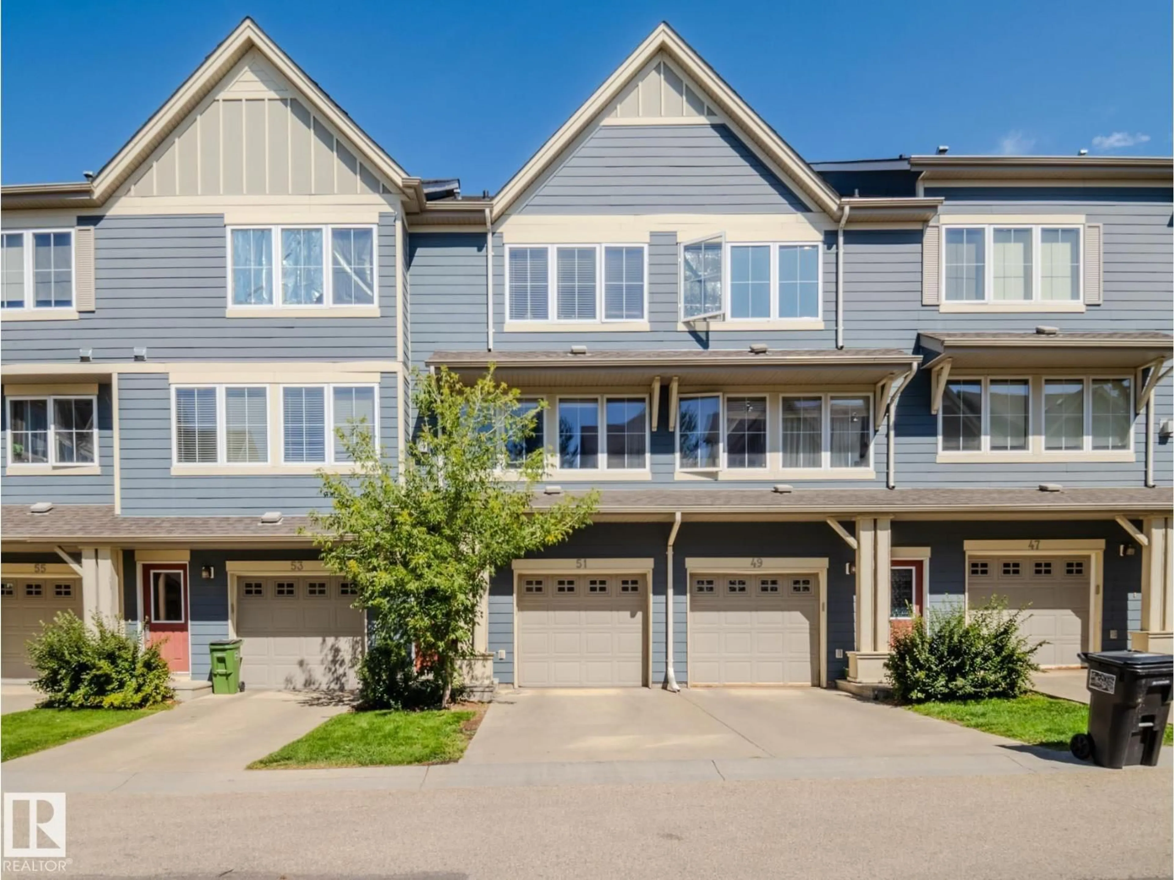 Home with vinyl exterior material, street for 51 - 603 WATT BV, Edmonton Alberta T6X0P3