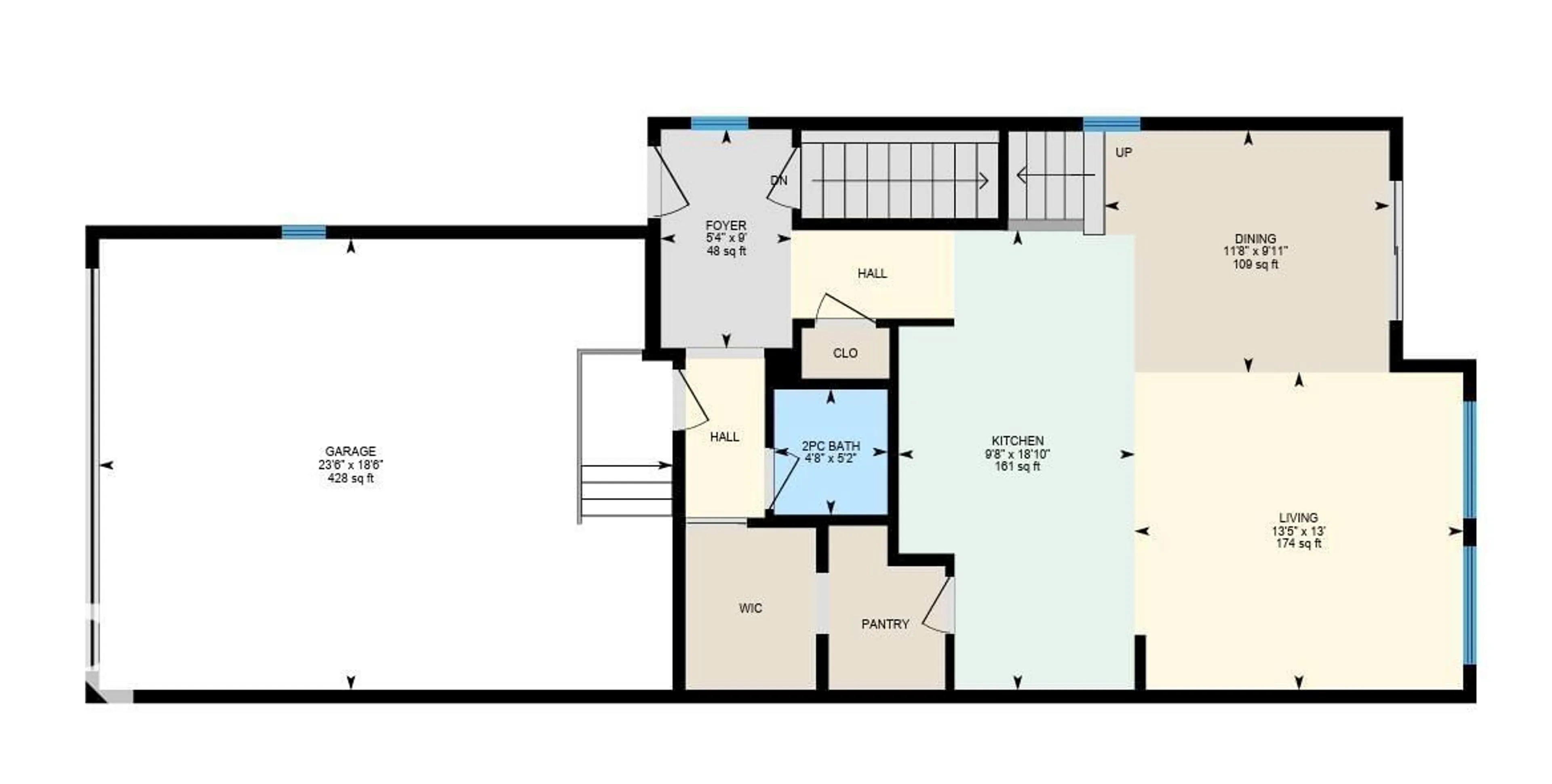 Floor plan for NW - 20892 131 AV, Edmonton Alberta T5S0P1