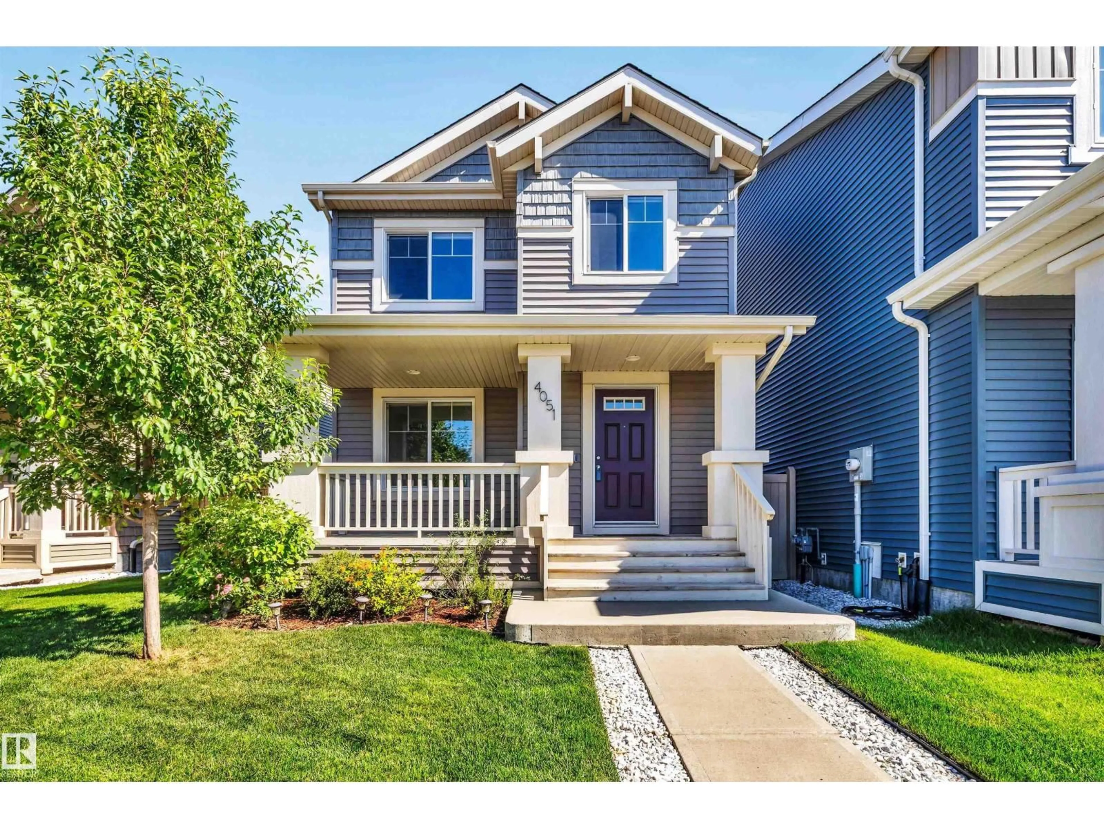 Home with vinyl exterior material, street for 4051 CHAPPELLE GR, Edmonton Alberta T6W3R1