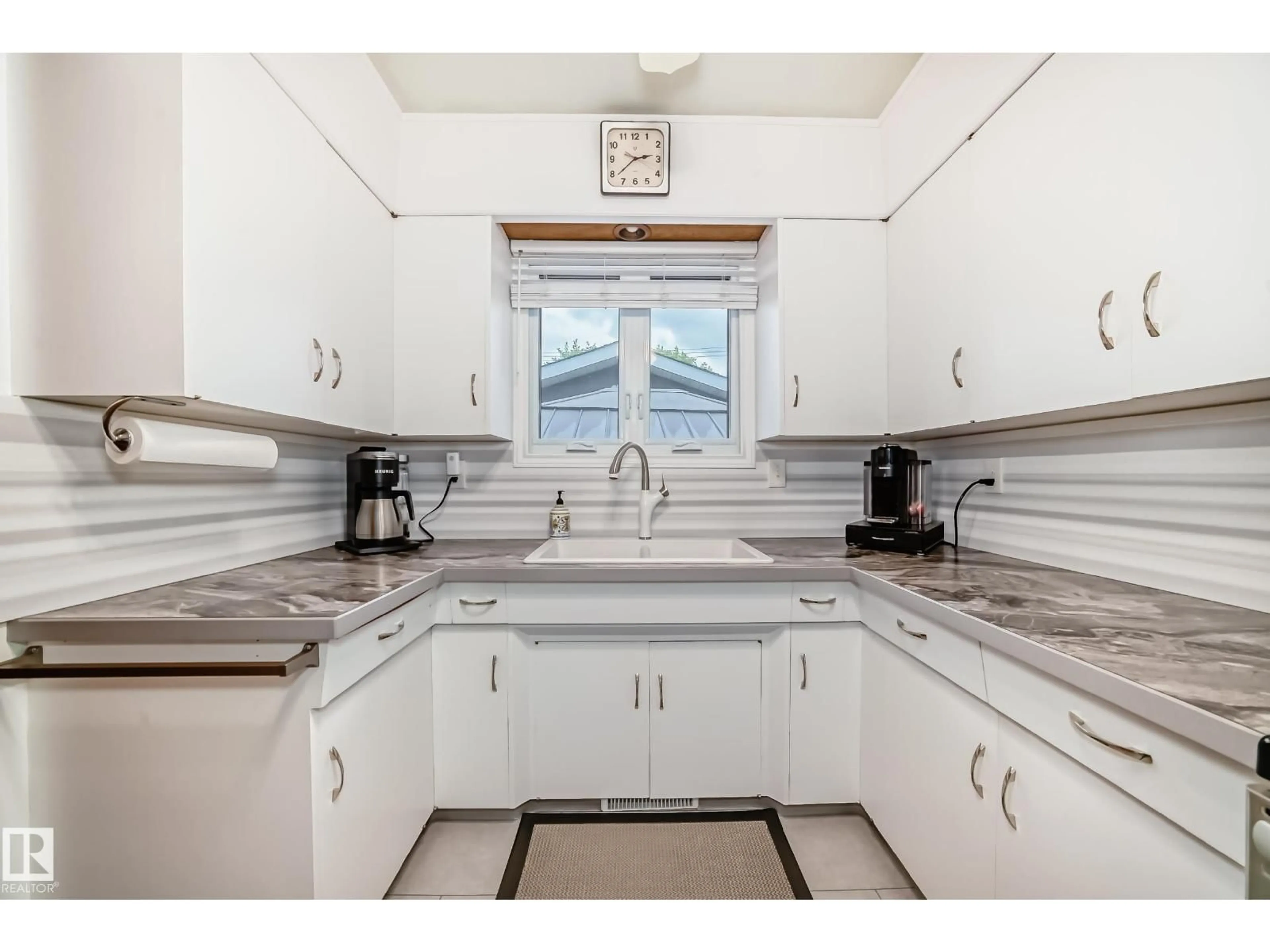 Standard kitchen, ceramic/tile floor for 7012 132 AV, Edmonton Alberta T5C2A6