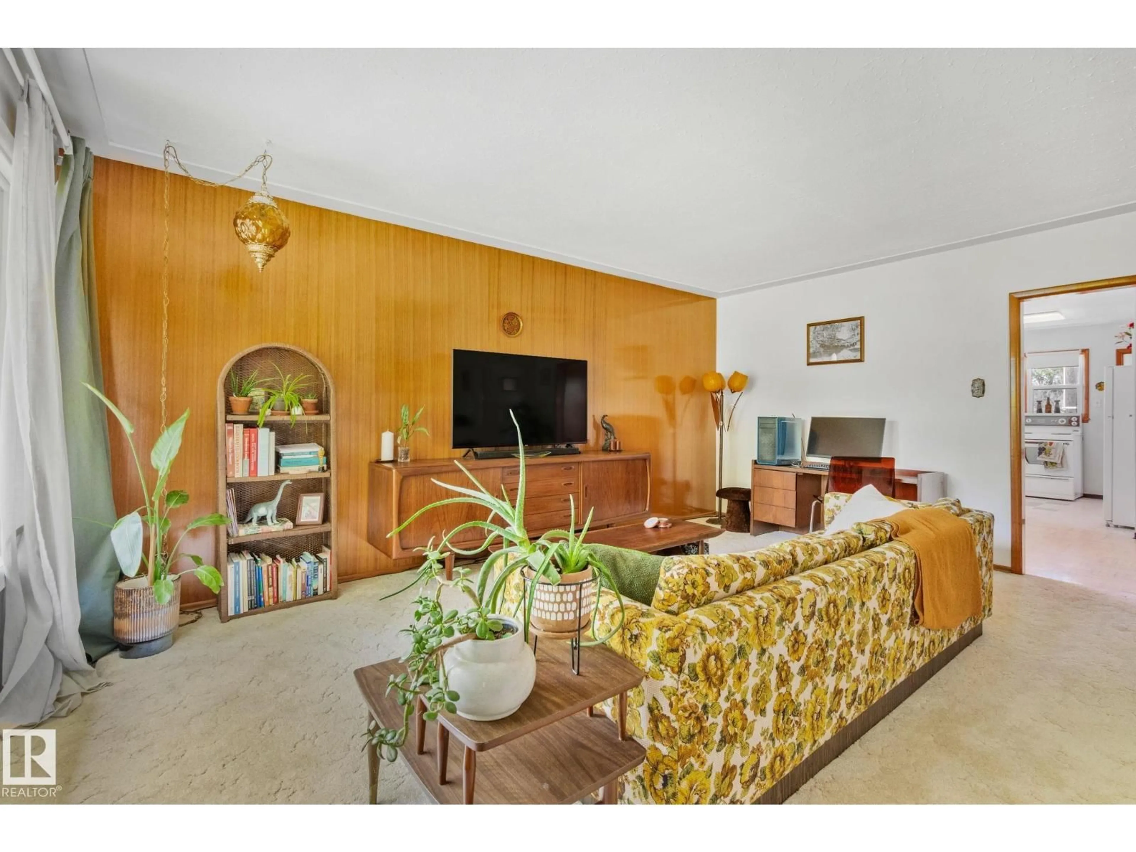 Living room with furniture, unknown for NW - 9334 91 ST, Edmonton Alberta T6C3P1