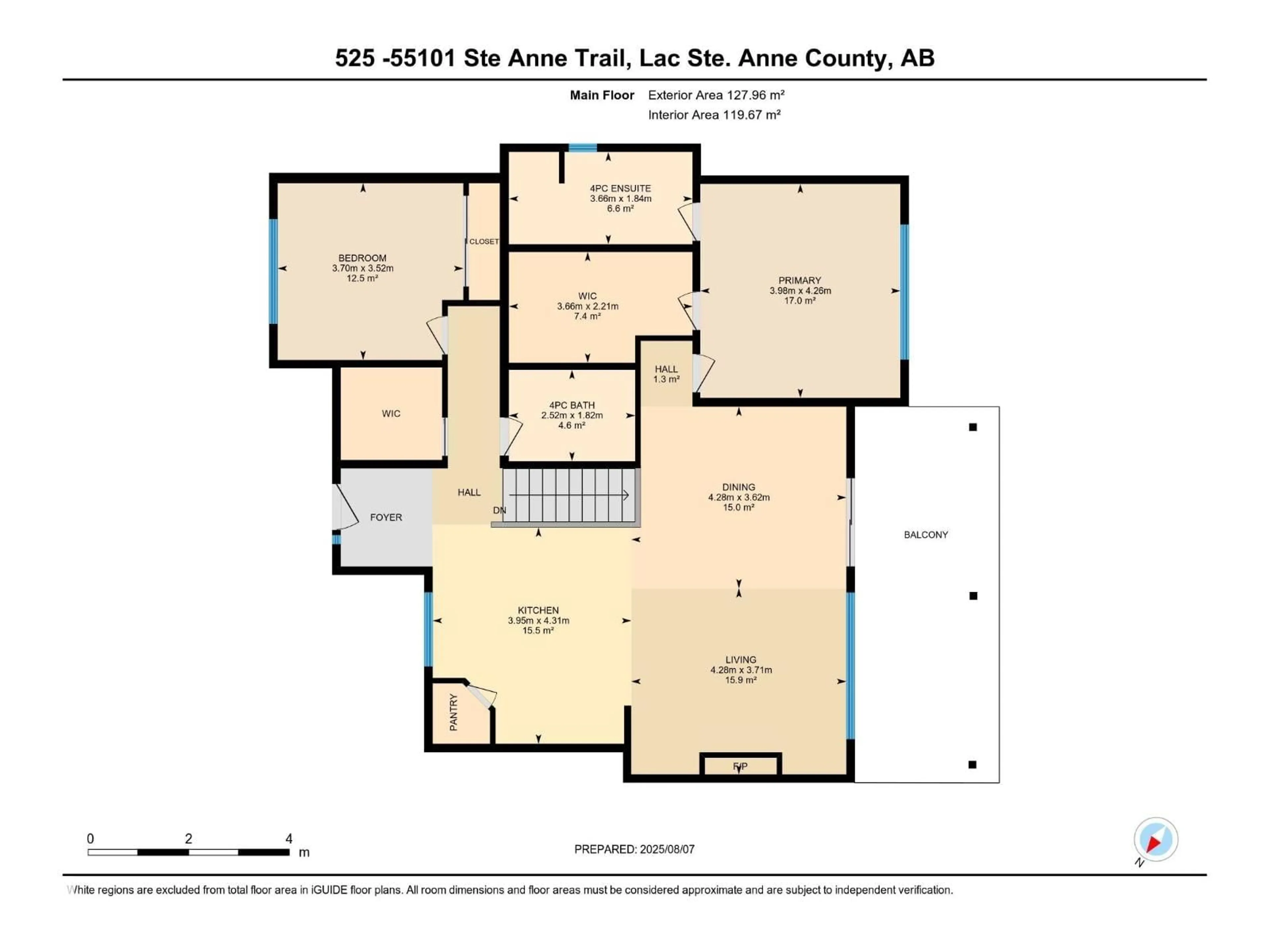 Floor plan for 55101 STE - 525 ANNE TR, Rural Lac Ste. Anne County Alberta T0E1A1