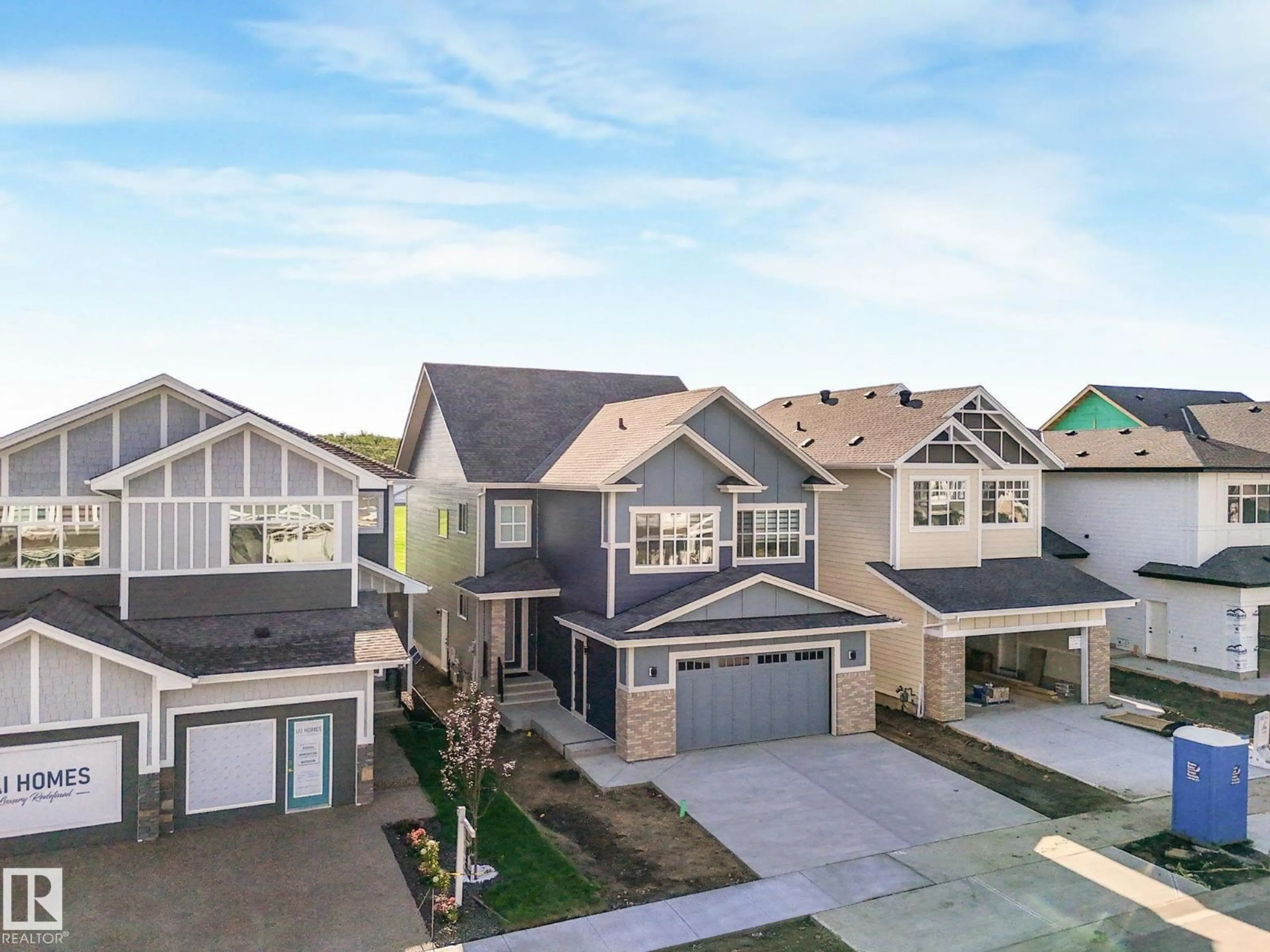 A pic from outside/outdoor area/front of a property/back of a property/a pic from drone, street for 37 BIRKSHIRE CRESENT, Sherwood Park Alberta T8B0C7