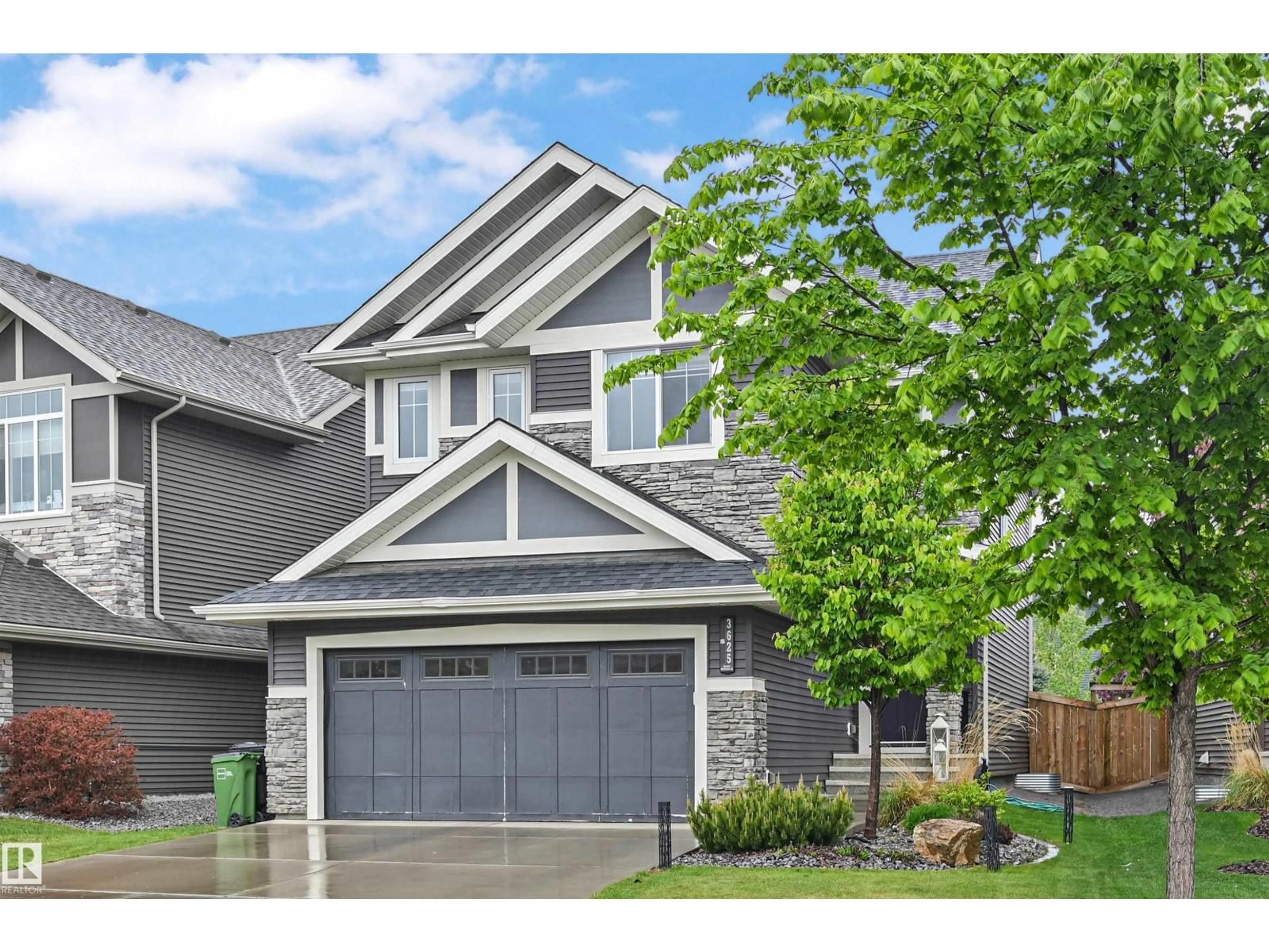 Home with vinyl exterior material, street for 3625 KESWICK BV, Edmonton Alberta T6W3S5