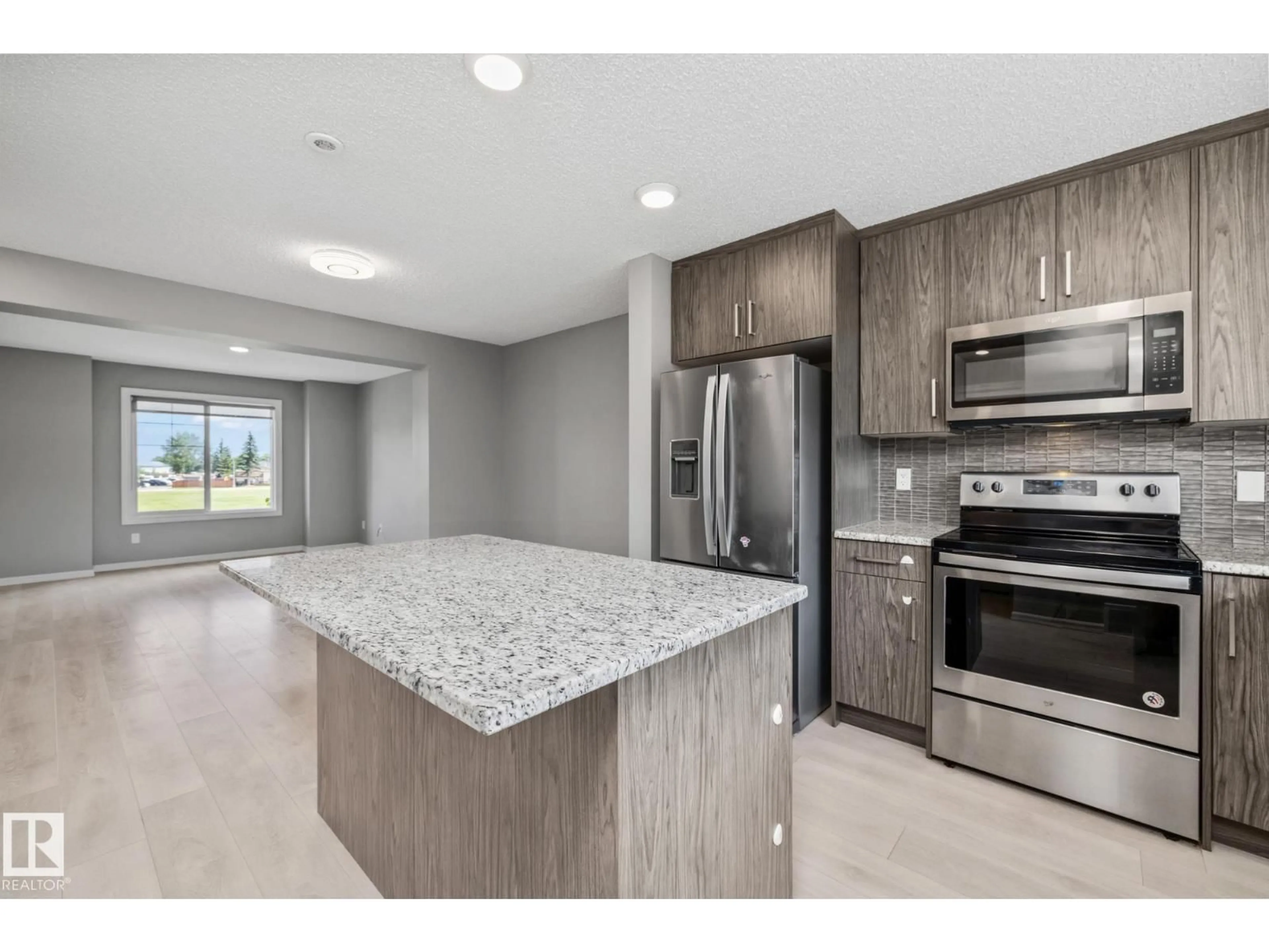 Open concept kitchen, unknown for #2 - 3025 151 AV, Edmonton Alberta T6Y3W4
