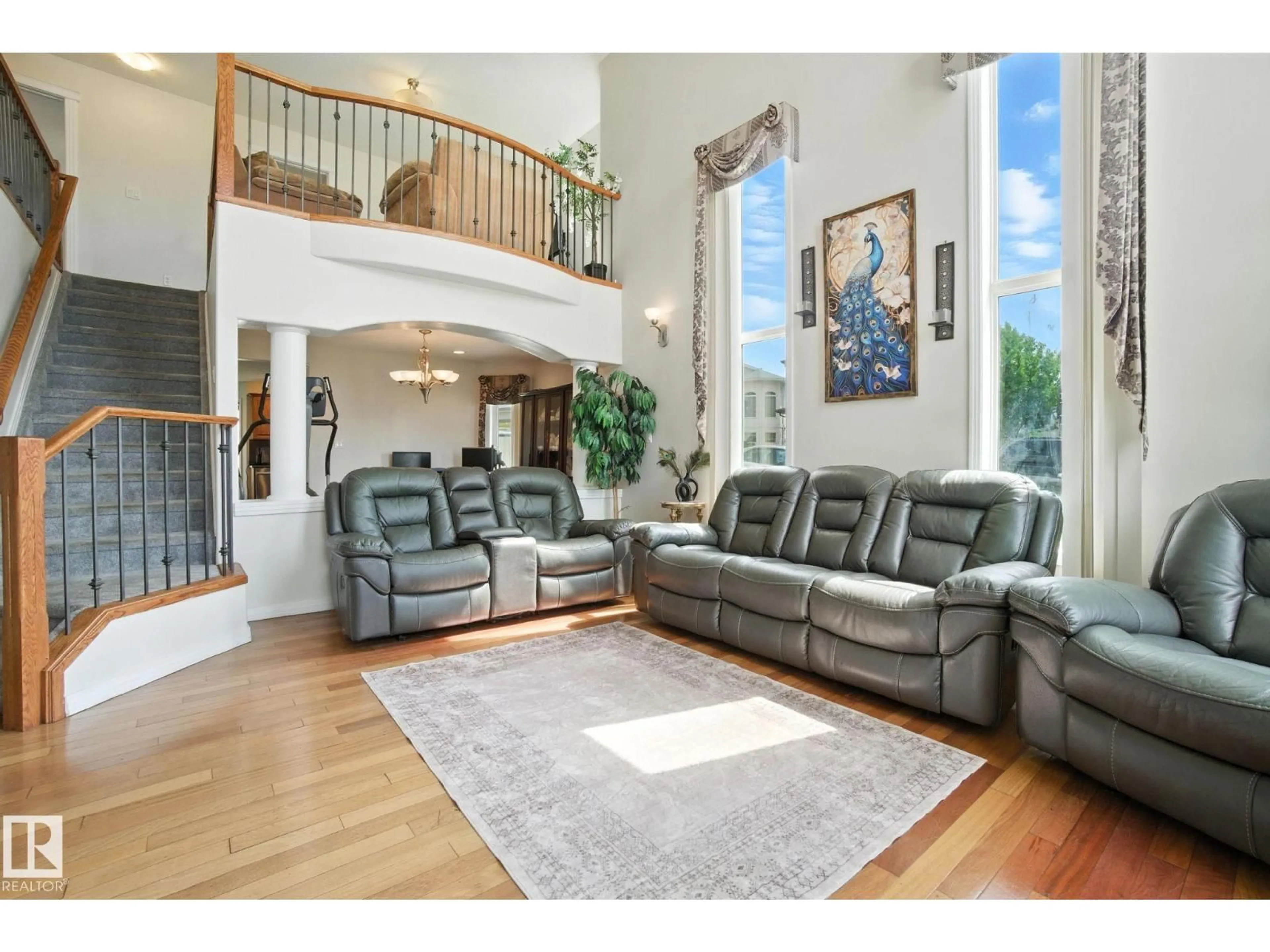 Living room with furniture, unknown for NW - 3451 29 ST, Edmonton Alberta T6T1Y7