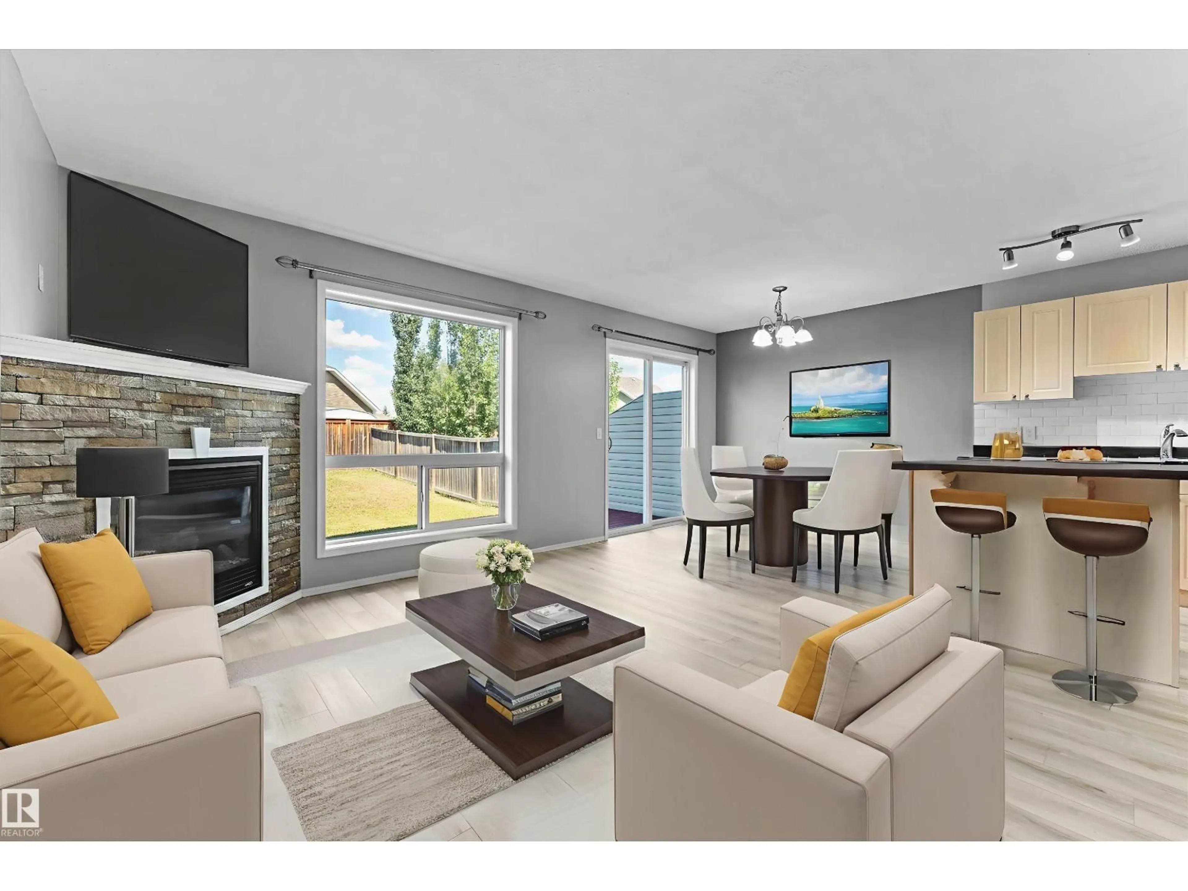 Open concept kitchen, unknown for 32 NEVIS CL, St. Albert Alberta T8N0R7
