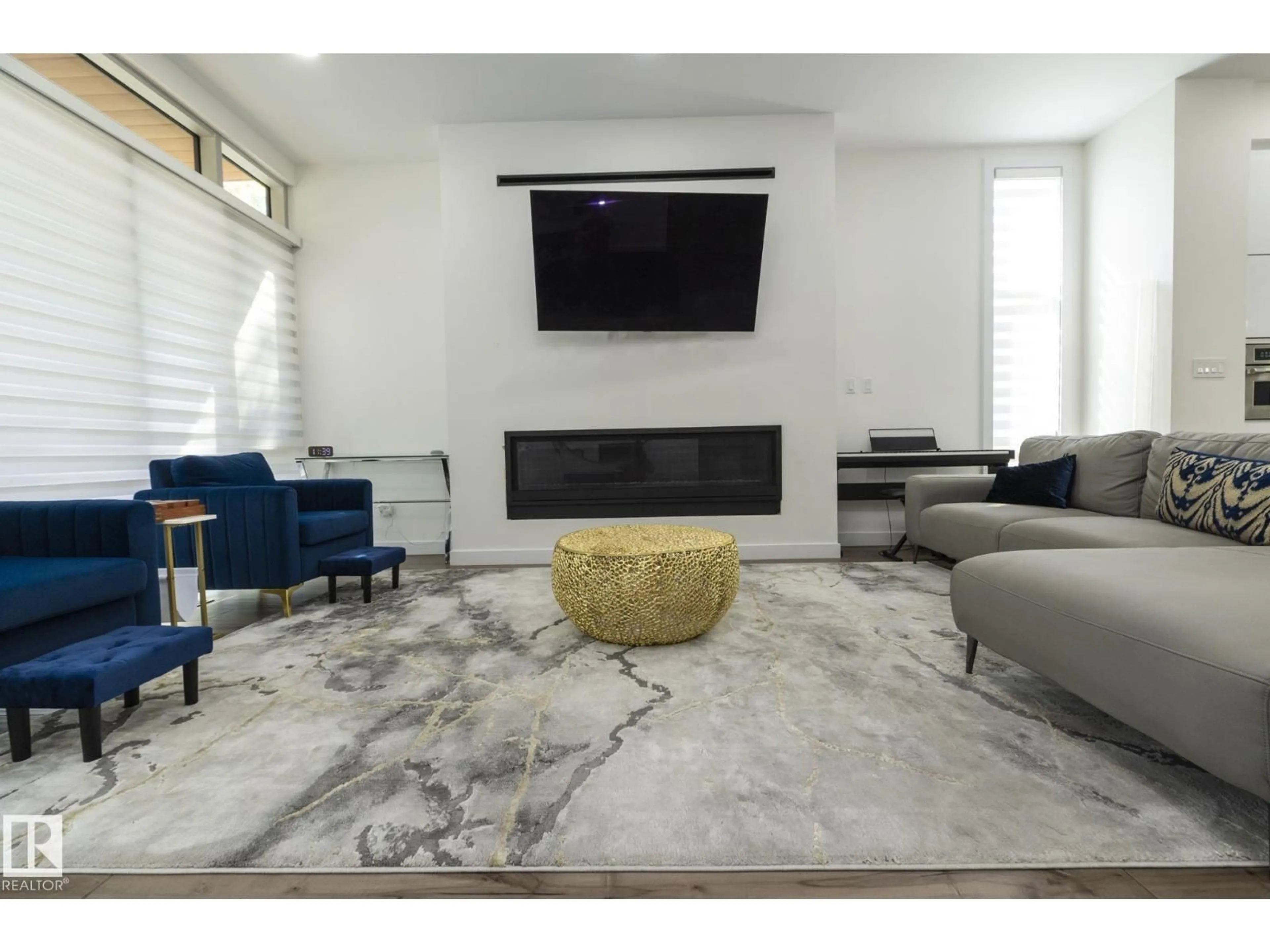 Living room with furniture, unknown for 9232 117 ST, Edmonton Alberta T6G1S2