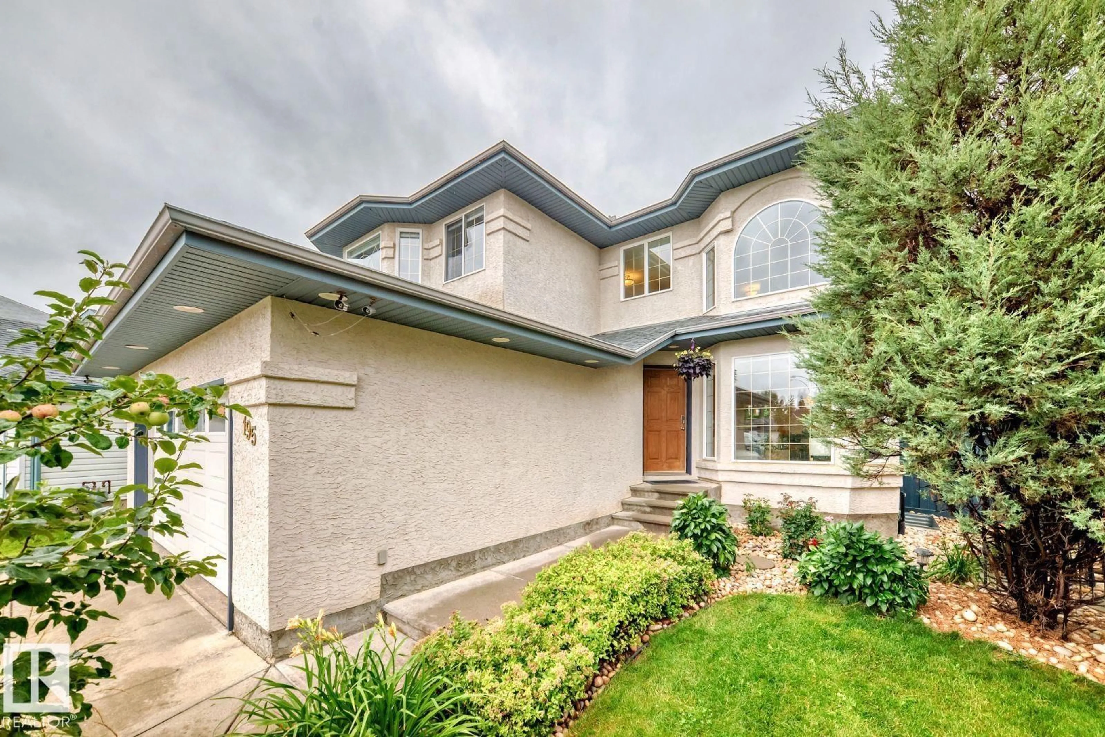 Home with brick exterior material, street for 195 DECHENE RD, Edmonton Alberta T6M2M8