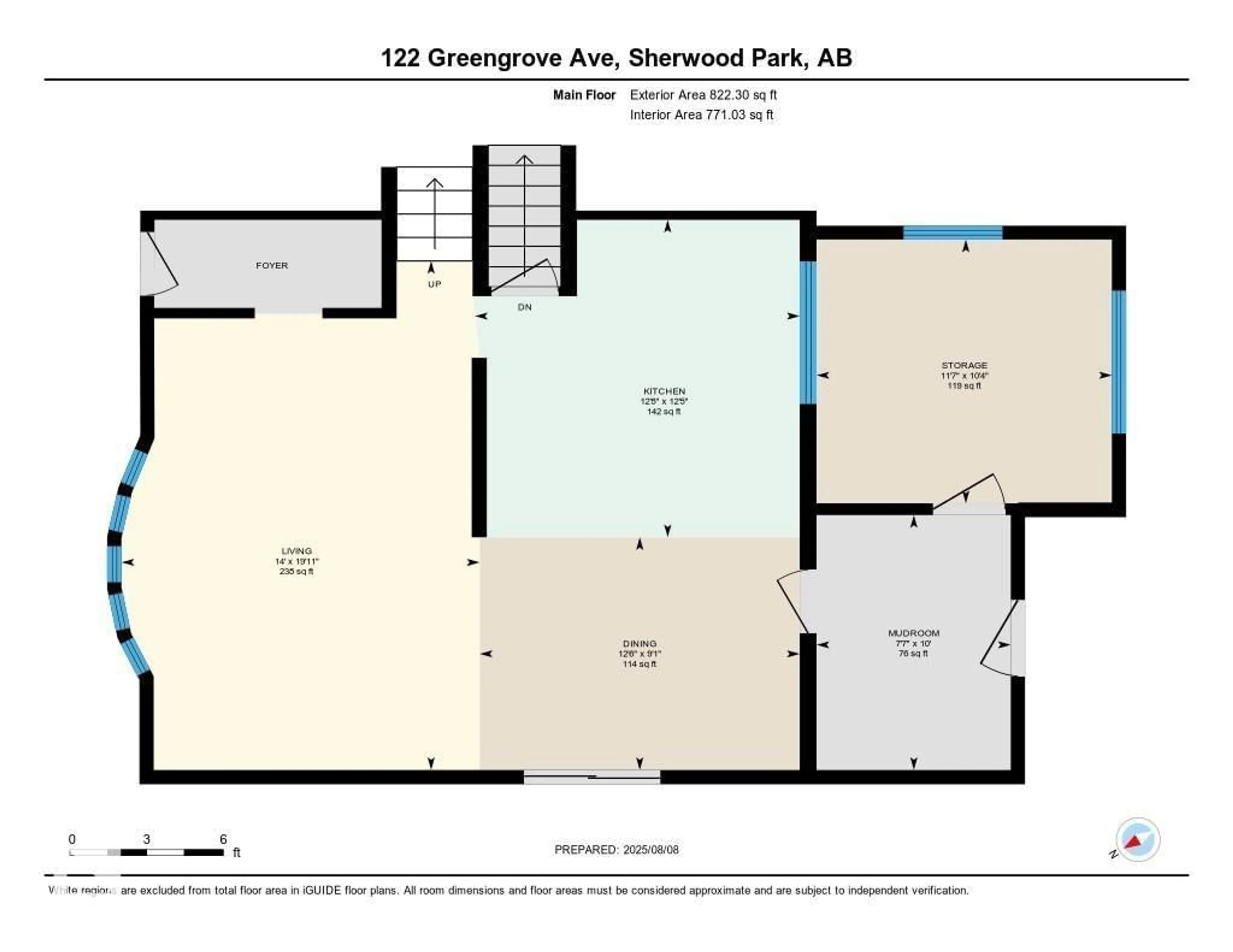 Floor plan for 122 GREENGROVE AV, Sherwood Park Alberta T8A3C6