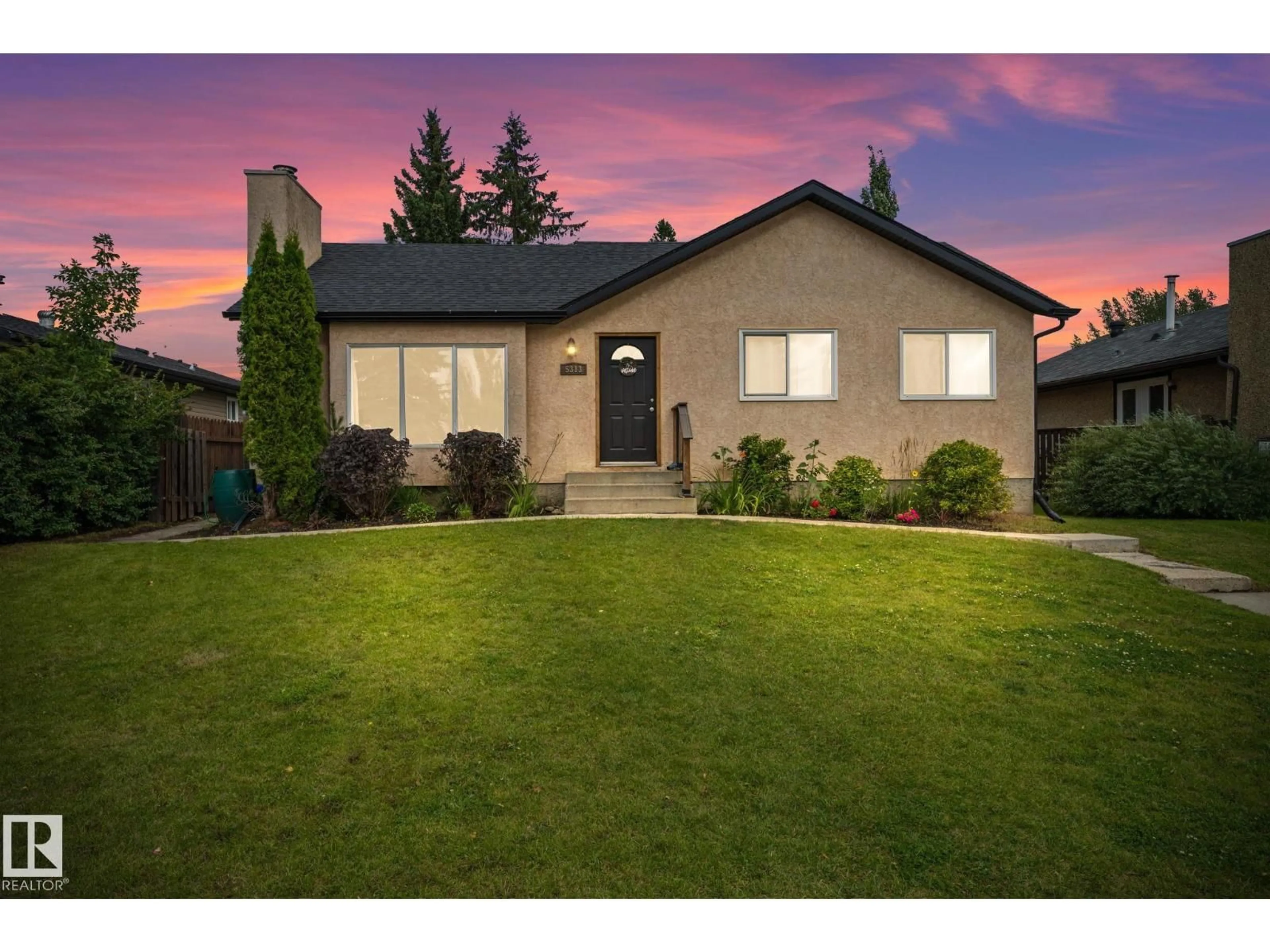 Home with vinyl exterior material, street for 5313 59 ST, Beaumont Alberta T4X1B6