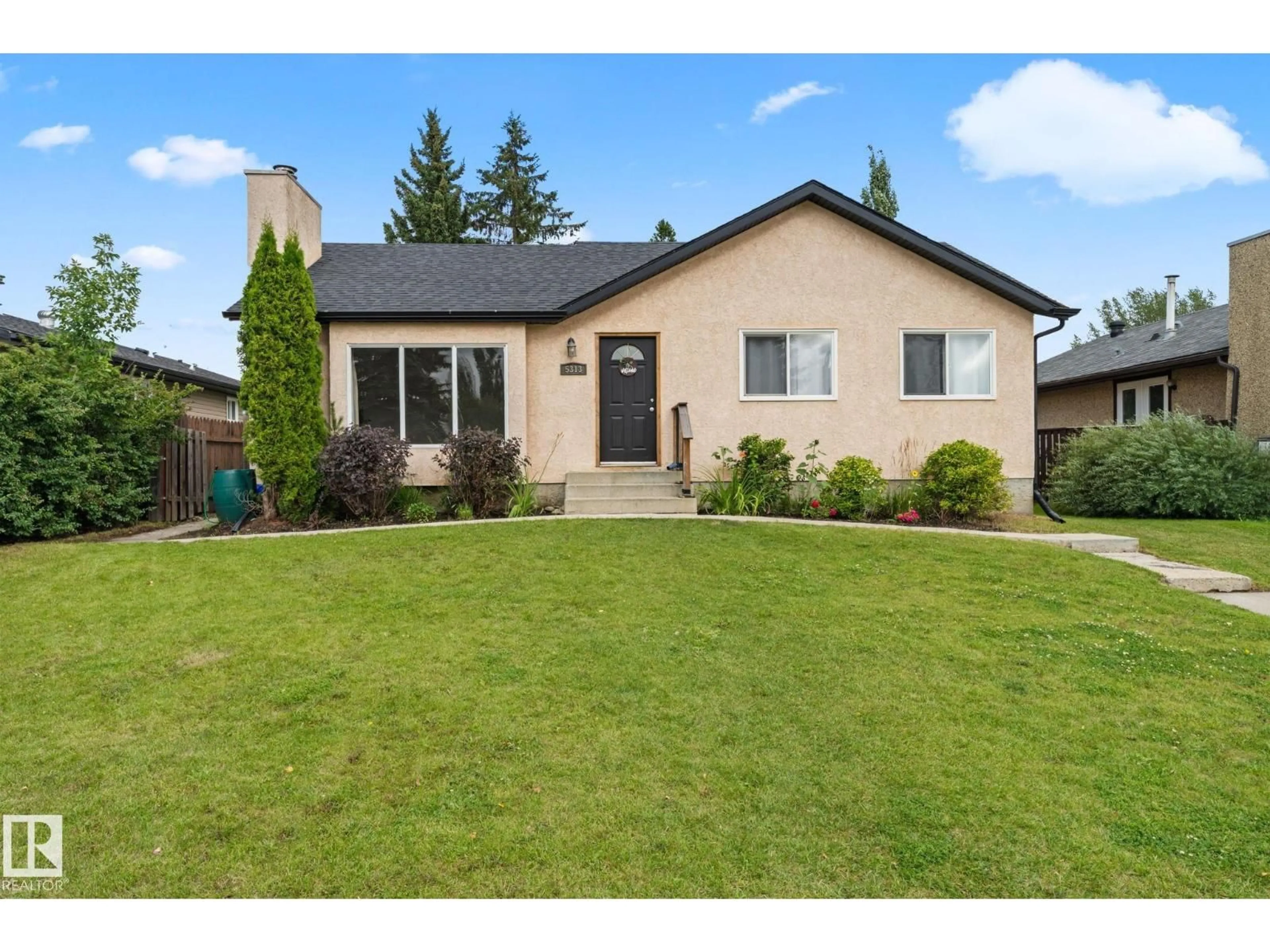 Home with vinyl exterior material, street for 5313 59 ST, Beaumont Alberta T4X1B6