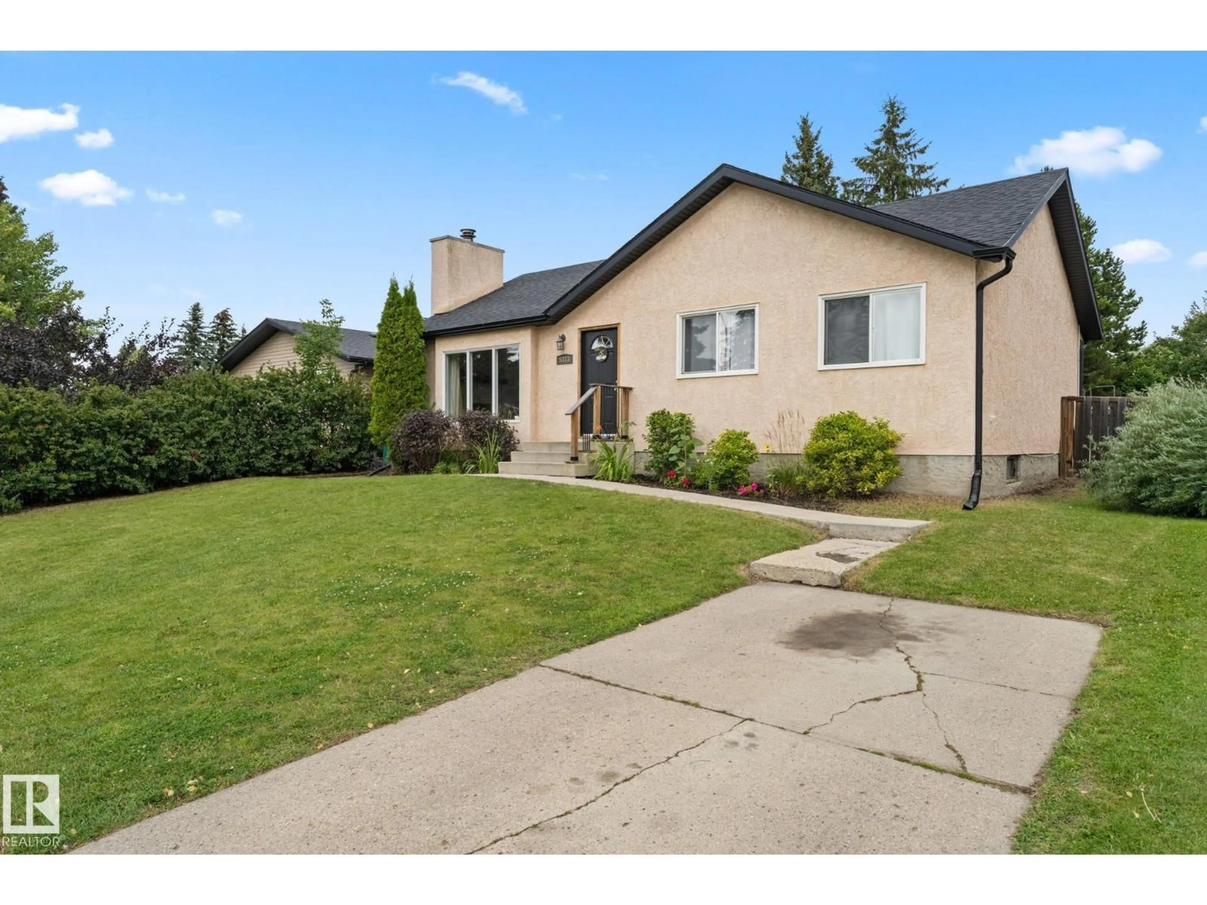 Home with vinyl exterior material, street for 5313 59 ST, Beaumont Alberta T4X1B6