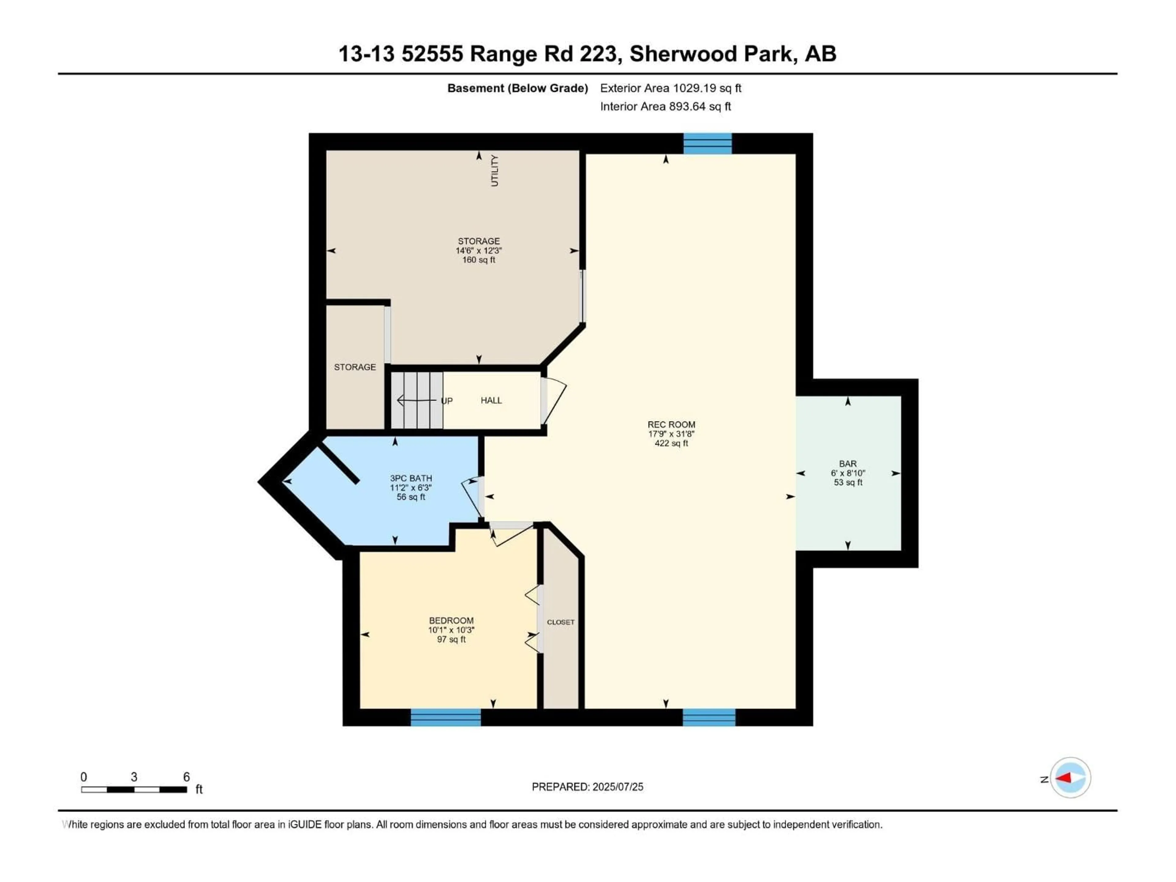 Floor plan for 13 - 52555 RGE ROAD 223 RGE ROAD, Rural Strathcona County Alberta T8A4P7