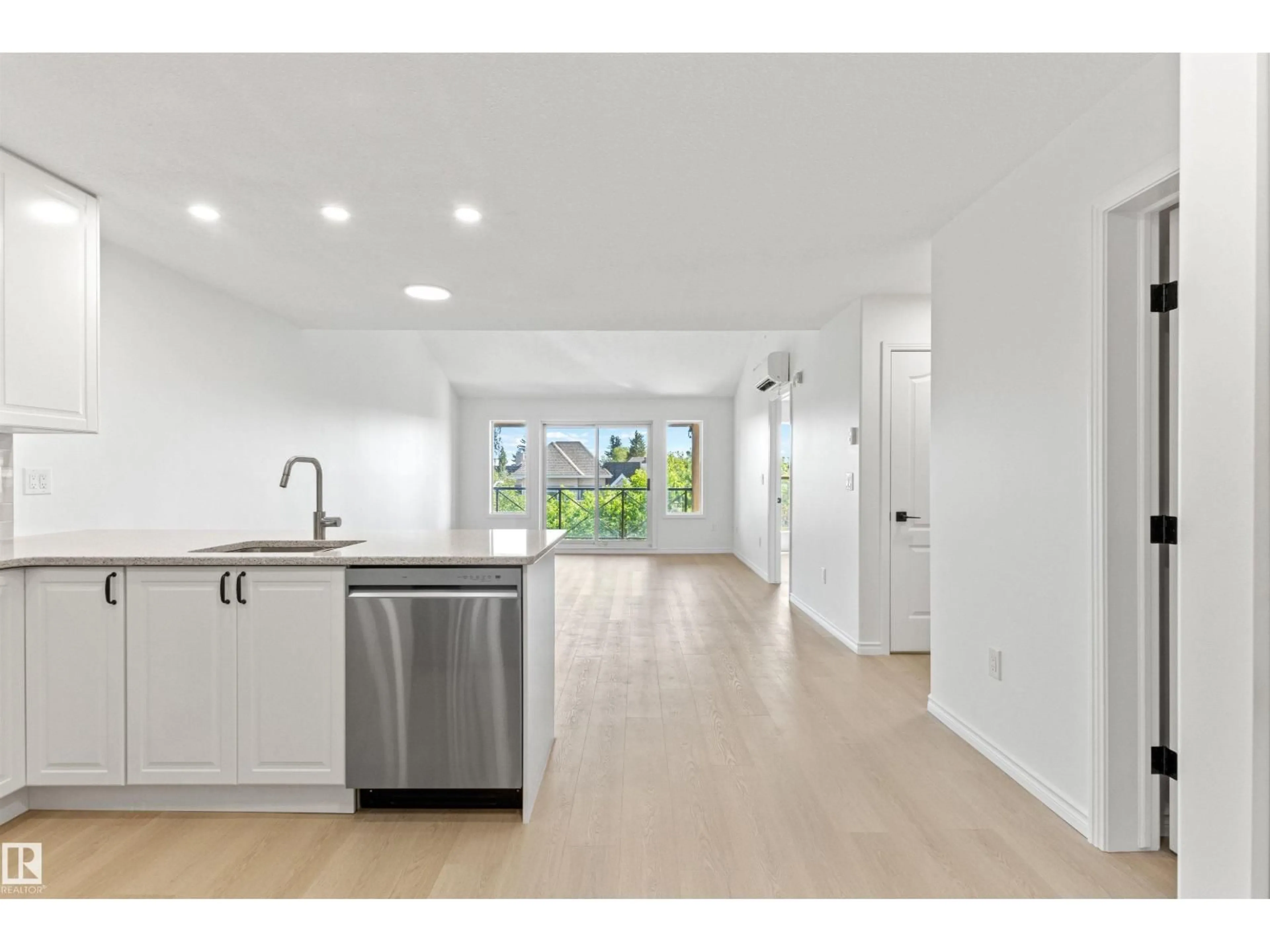 Open concept kitchen, unknown for #406 - 8942 156 ST, Edmonton Alberta T5R5Z5