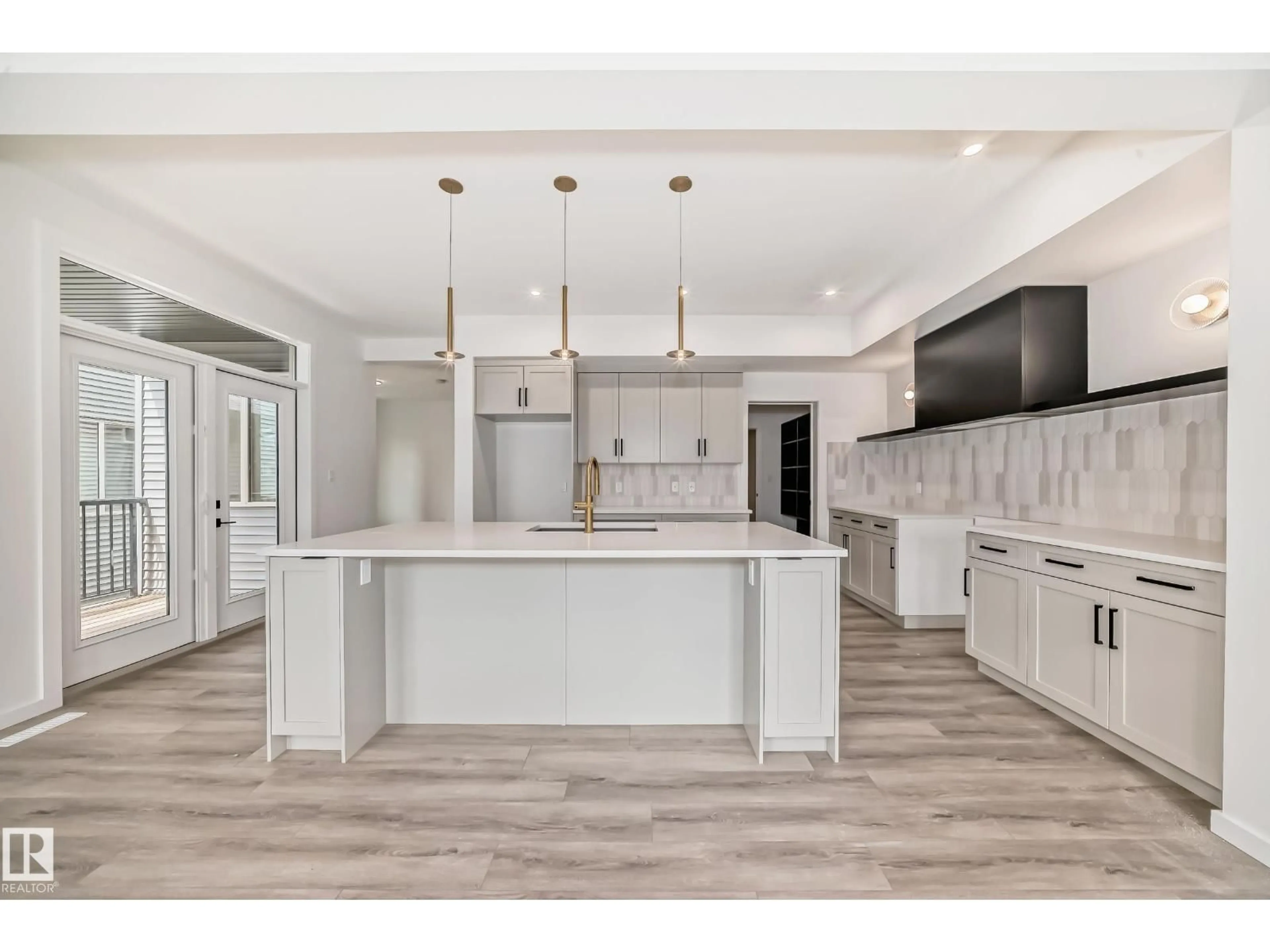 Open concept kitchen, ceramic/tile floor for SW - 1401 AINSLIE WD, Edmonton Alberta T6W3E9
