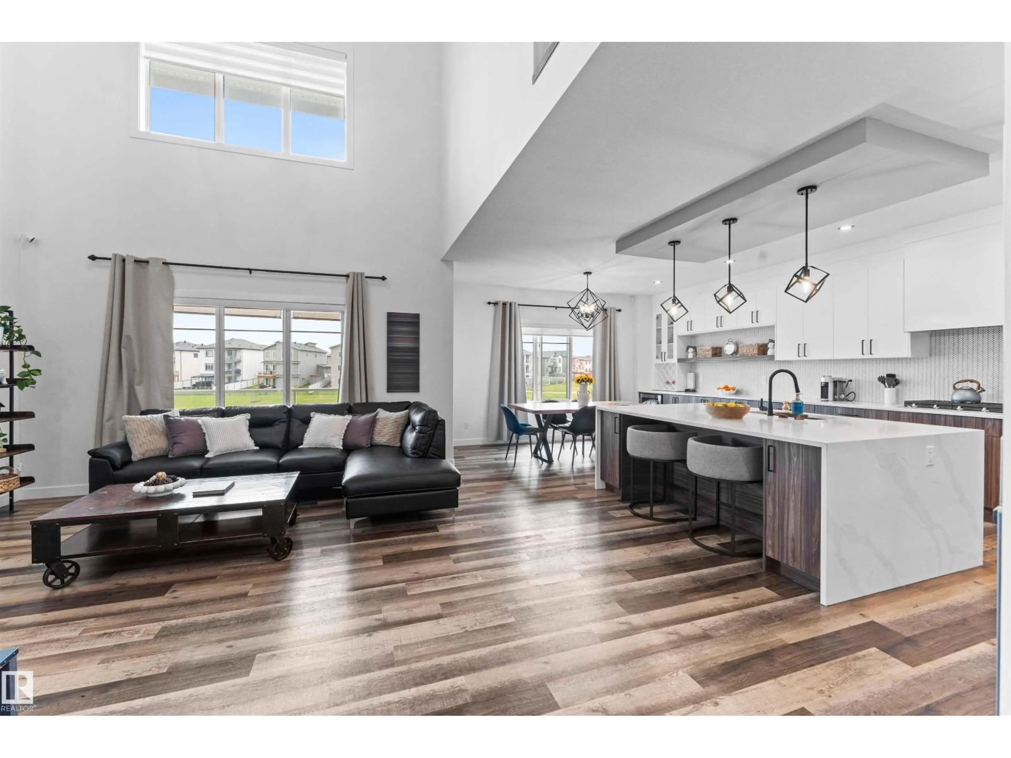 Open concept kitchen, unknown for 57 DALQUIST BA, Leduc Alberta T9E0N5