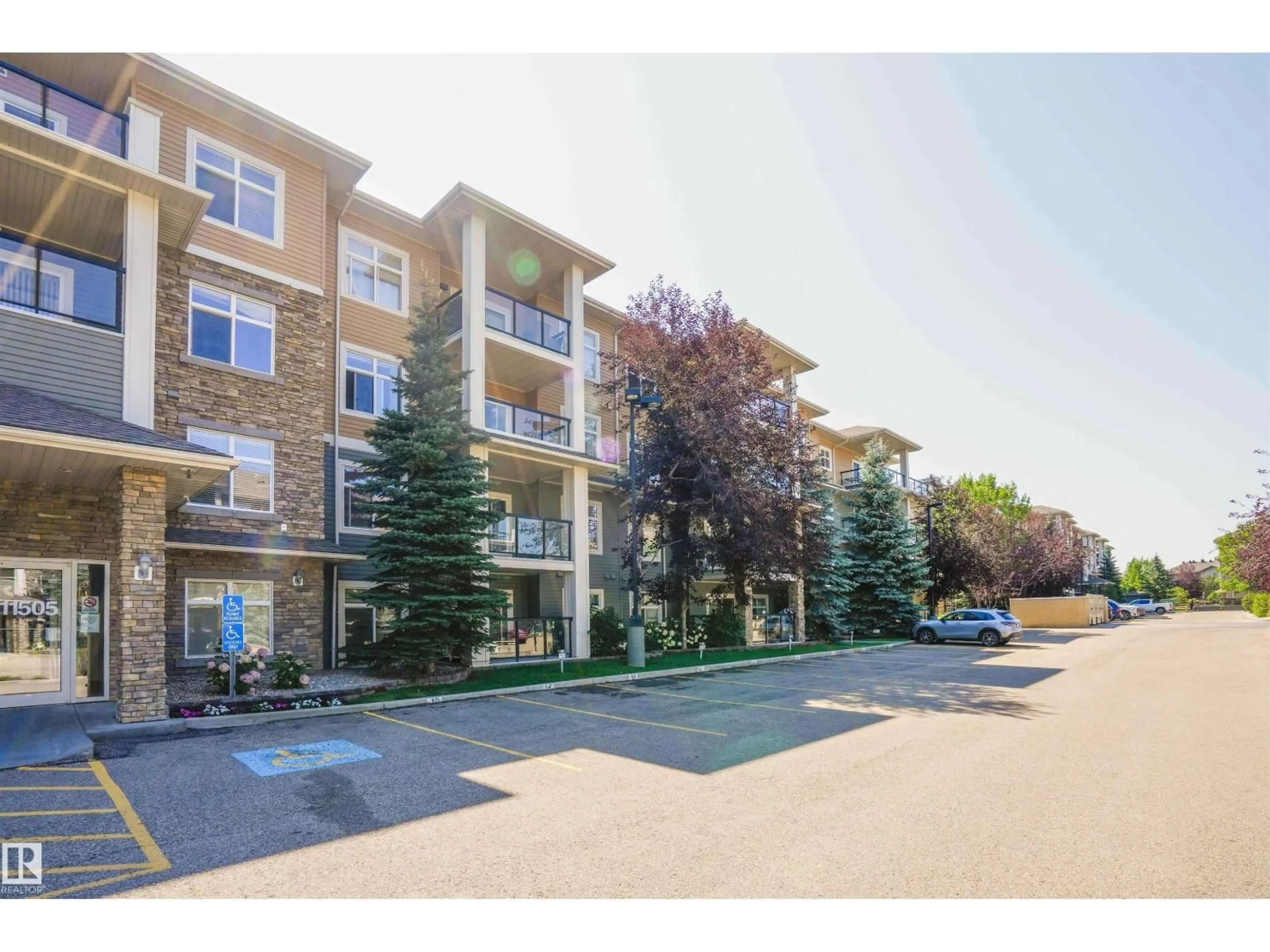 A pic from outside/outdoor area/front of a property/back of a property/a pic from drone, street for 141 - 11505 ELLERSLIE ROAD SW, Edmonton Alberta T6W2A9