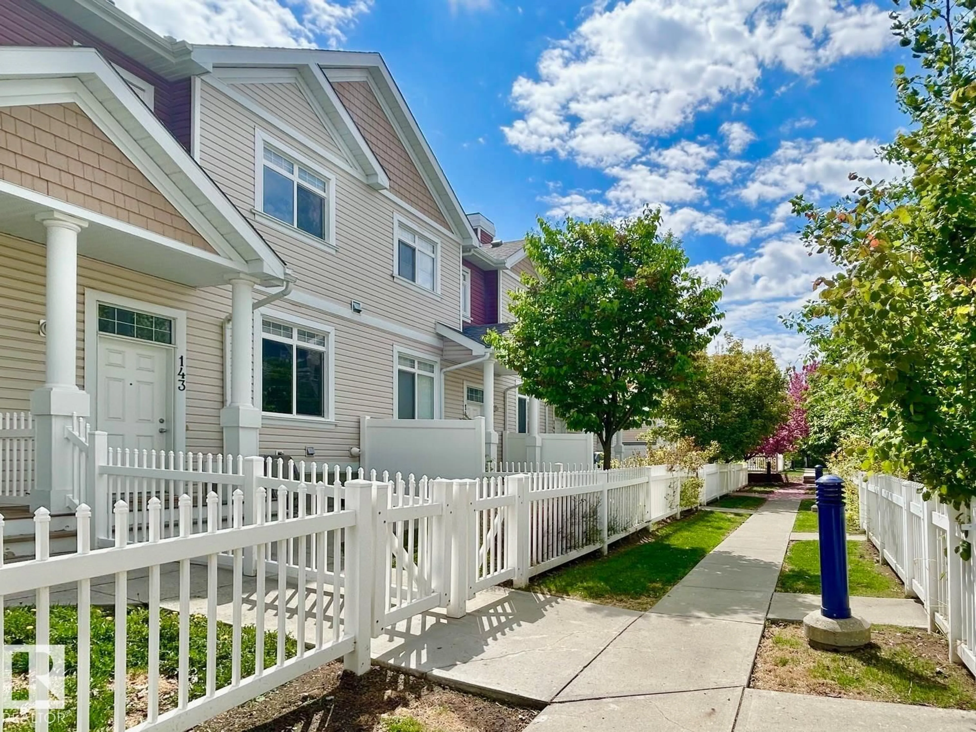 Home with vinyl exterior material, street for #143 - 1804 70 ST, Edmonton Alberta T6X0H4