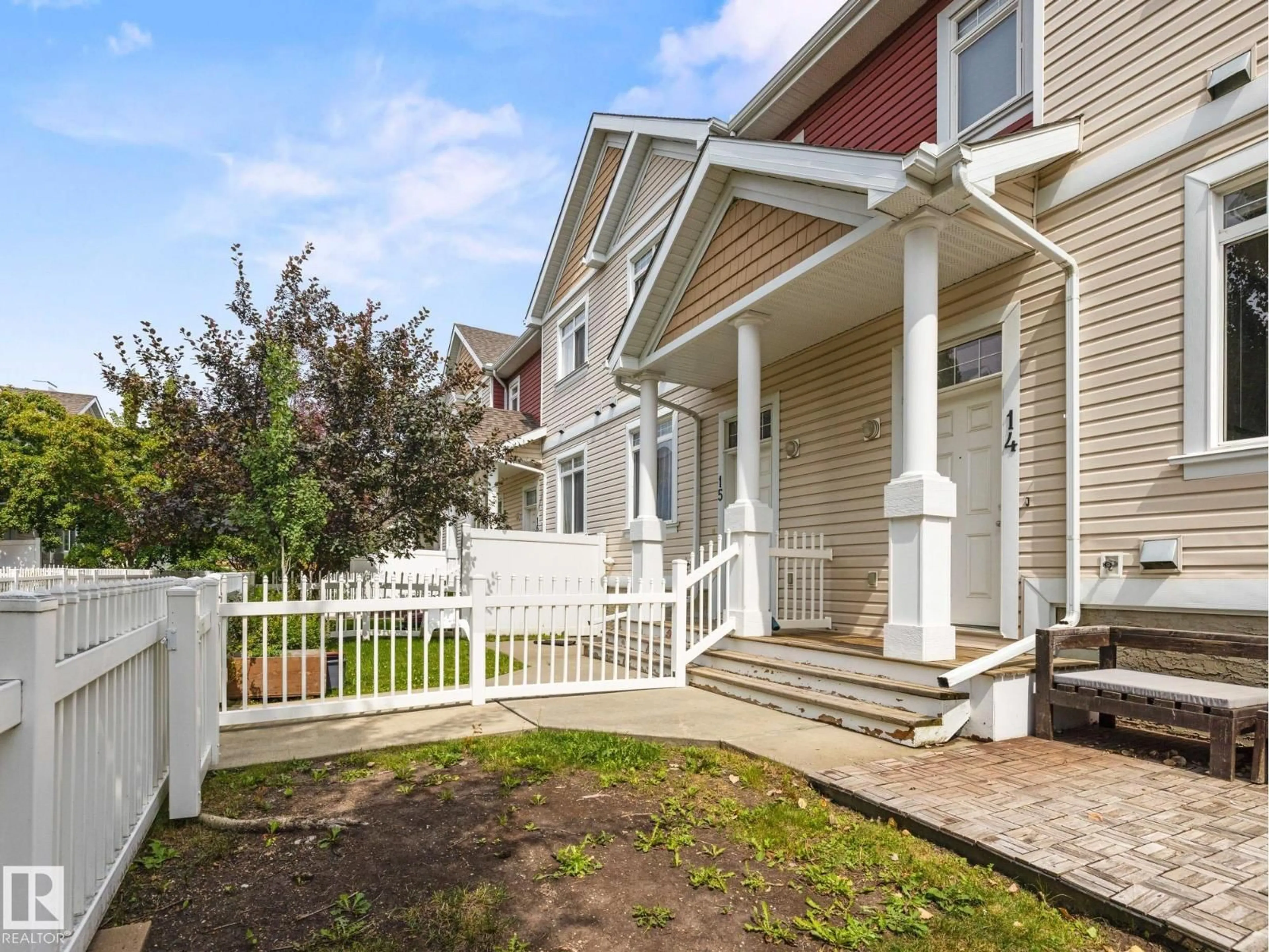 Home with vinyl exterior material, street for #14 - 1804 70 ST, Edmonton Alberta T6X0H4