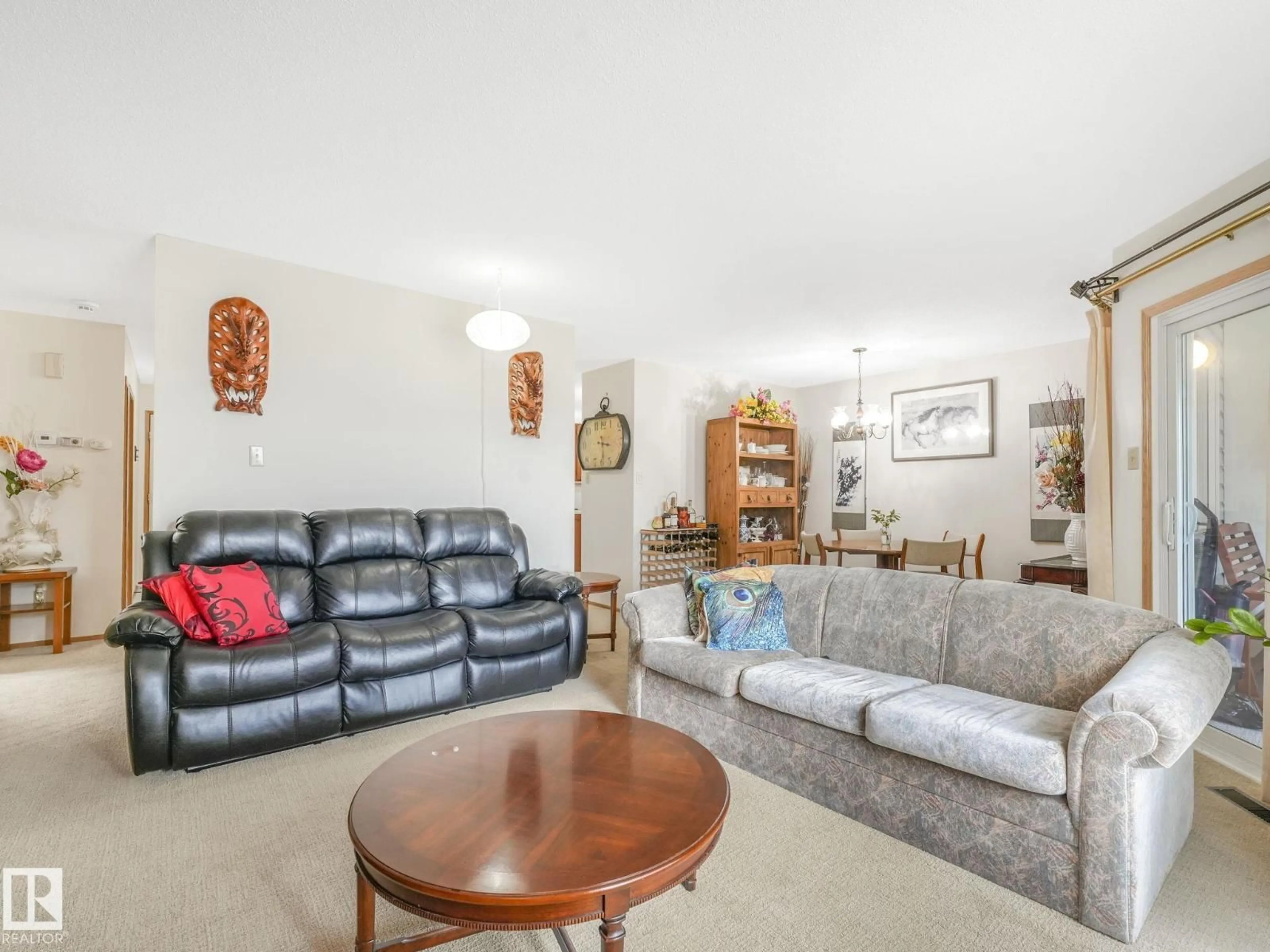Living room with furniture, unknown for 17210 CALLINGWOOD RD, Edmonton Alberta T5T5P1