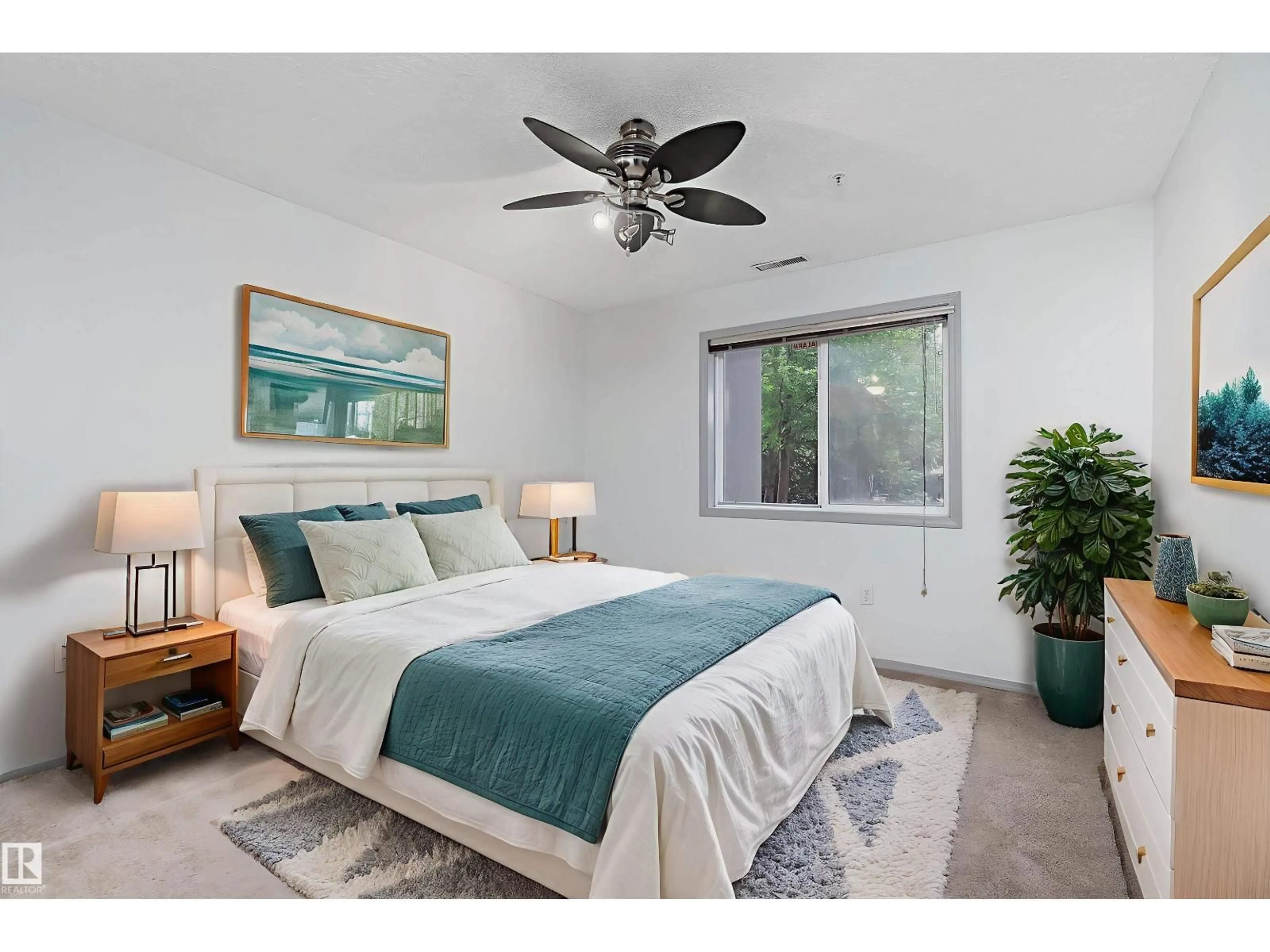Bedroom with bed, unknown for 126 279 SUDER GREENS DR, Edmonton Alberta T5T6X6