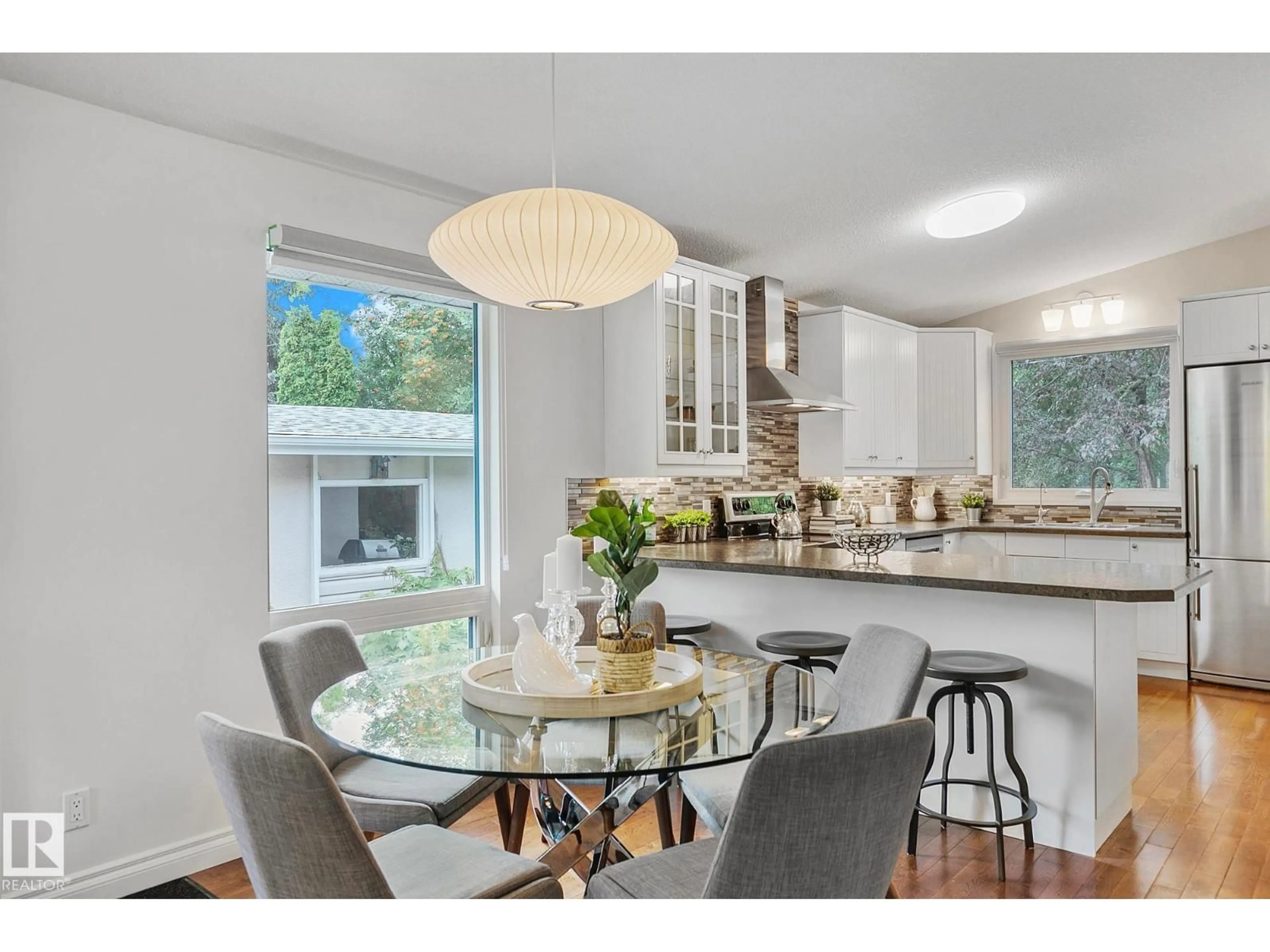 Open concept kitchen, unknown for 15209 75 AV, Edmonton Alberta T5R2Y9