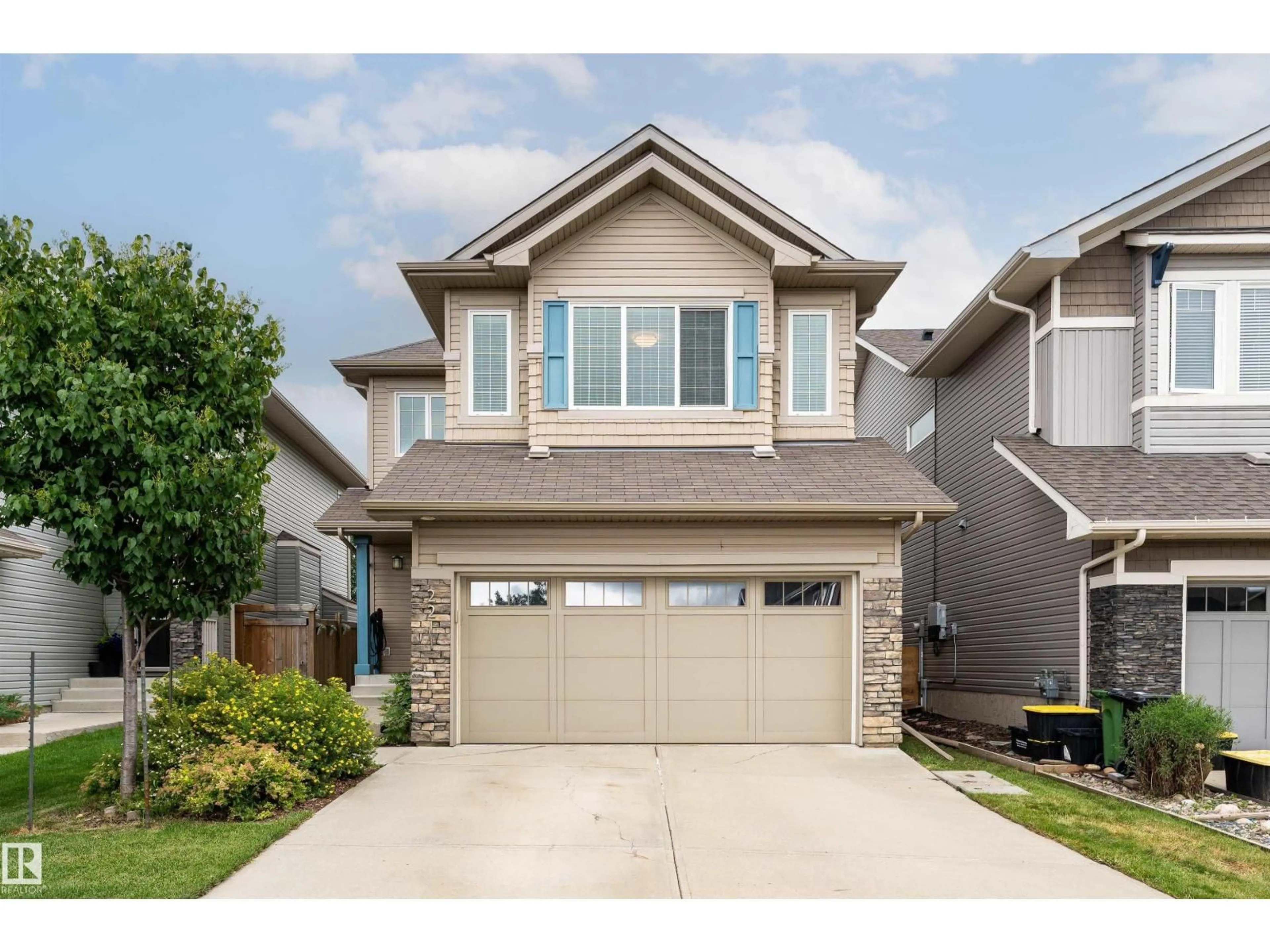 Home with vinyl exterior material, street for SW - 2211 CALHOUN LINK LI, Edmonton Alberta T6W3E1